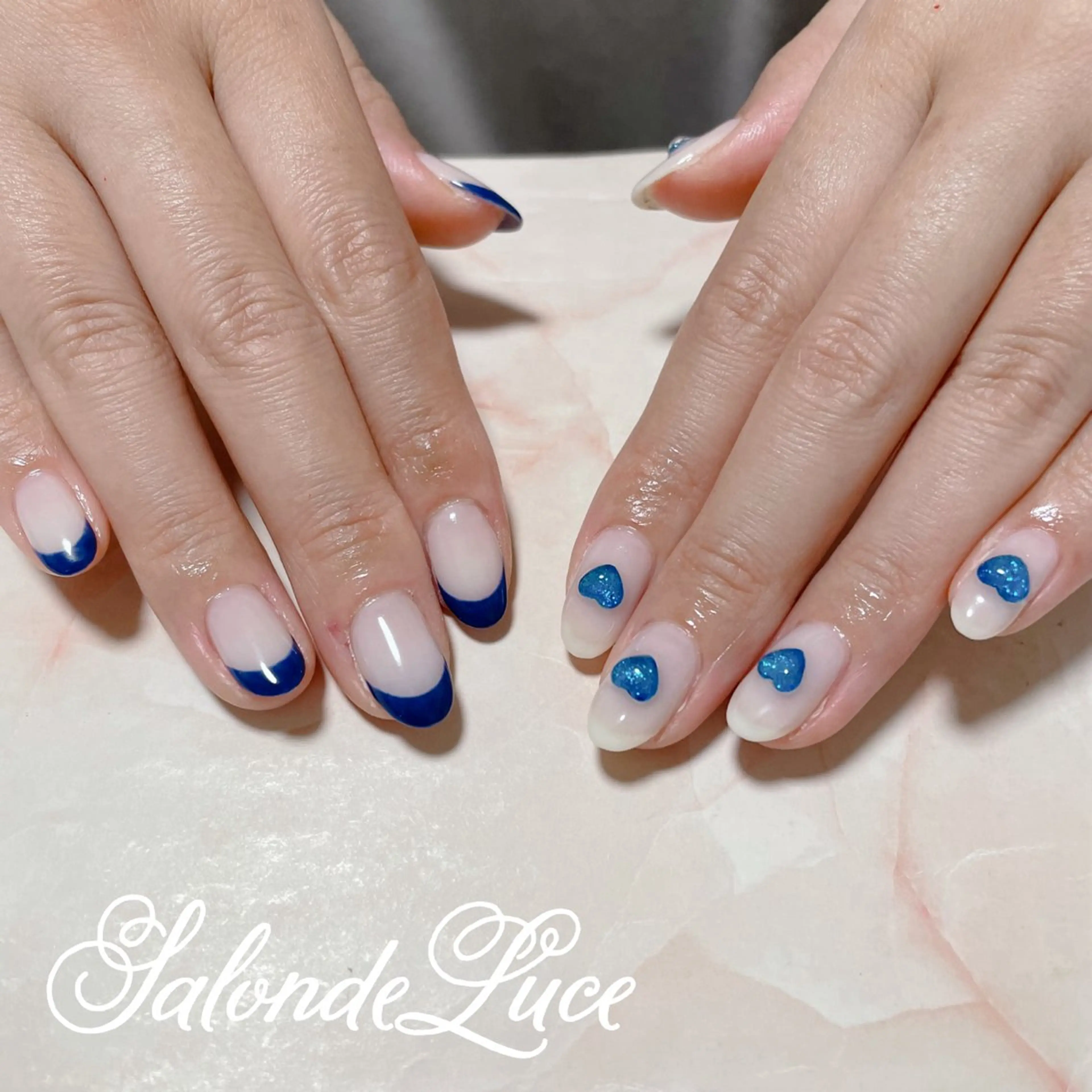 ネイル フレンチネイル ワンカラーネイル Salon de Luceのネイルデザイン