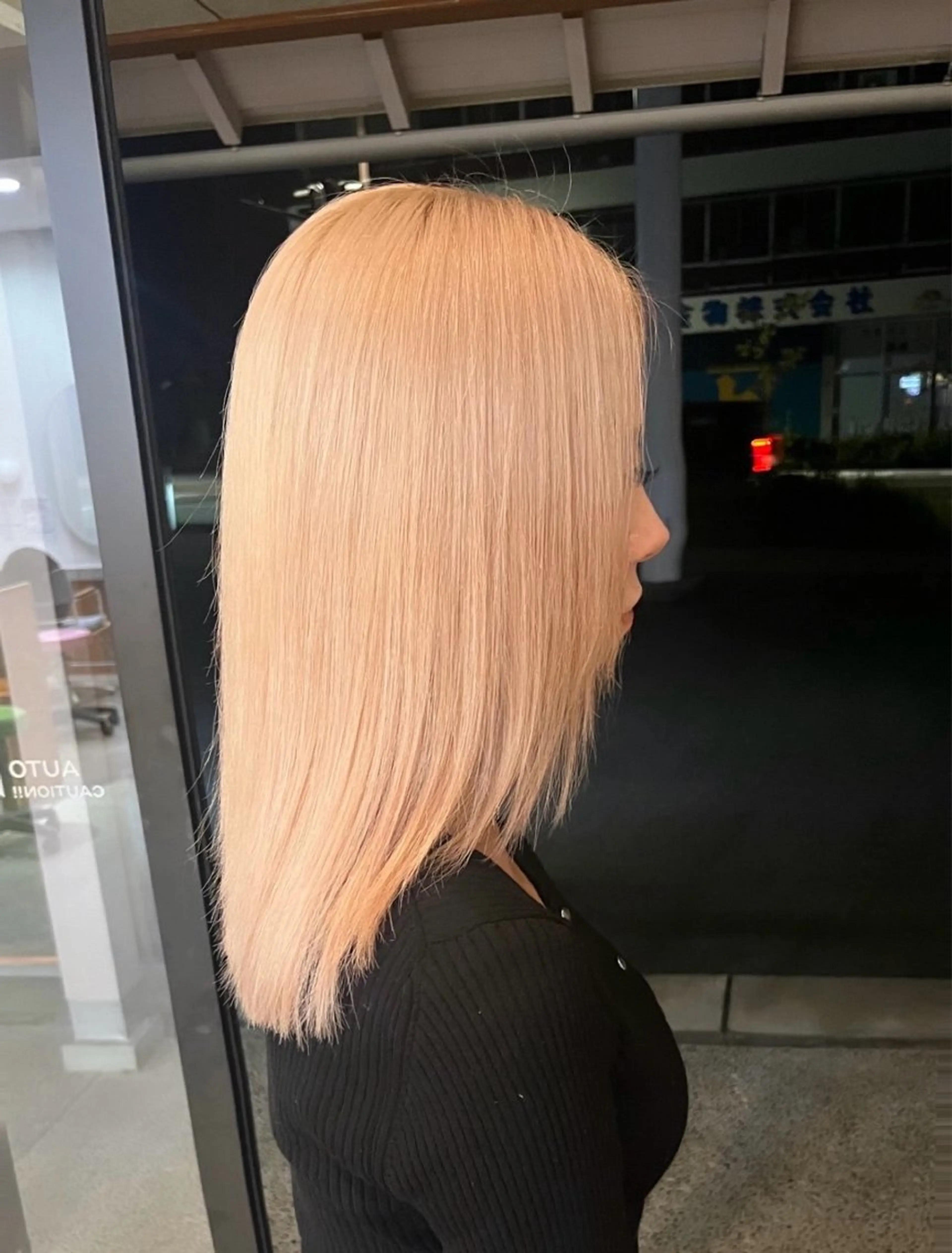 ブリーチ+透明感カラーの写真