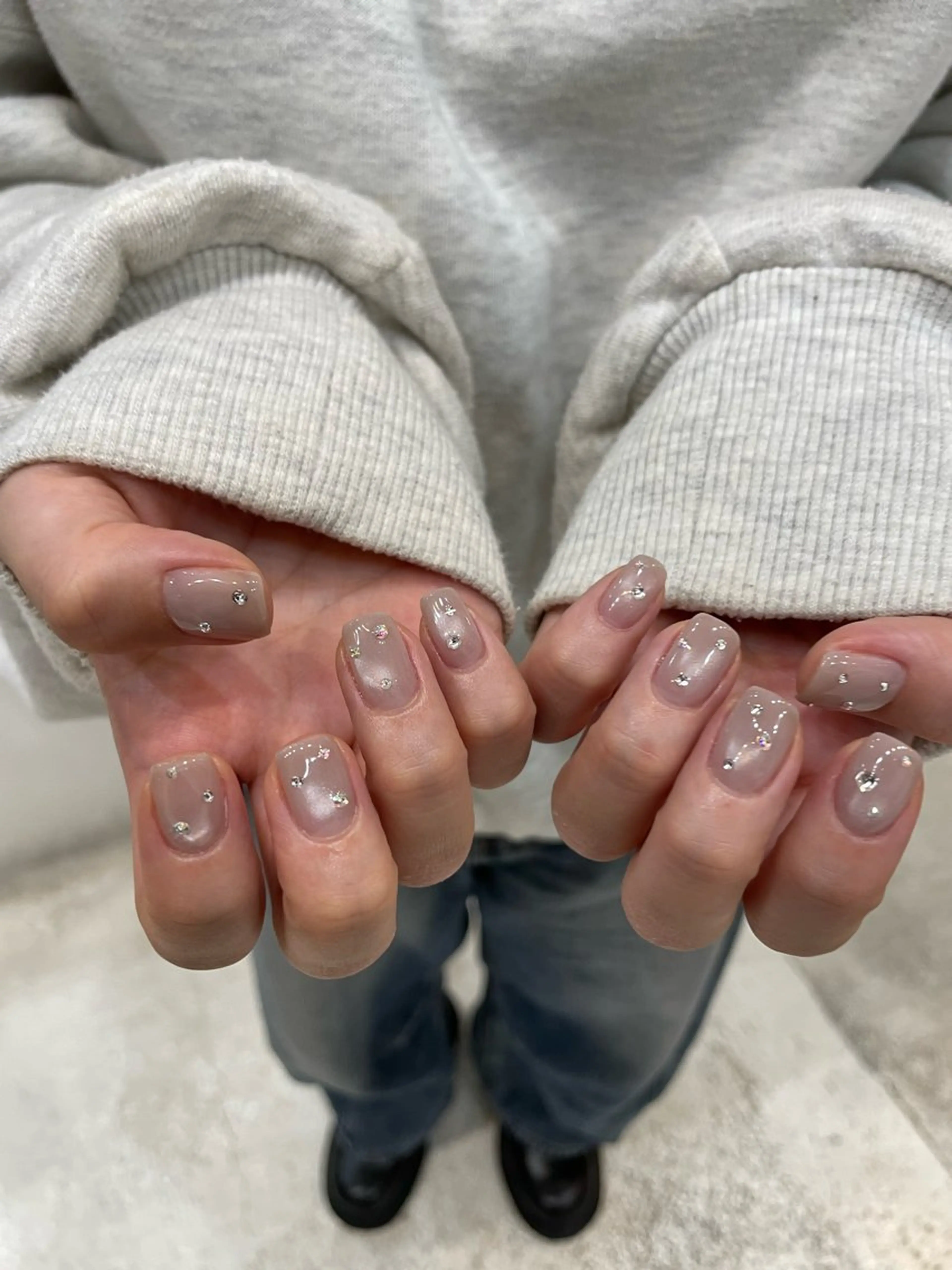 ご新規様限定‼️♡うるうるマグネットネイル♡【オフあり】の写真