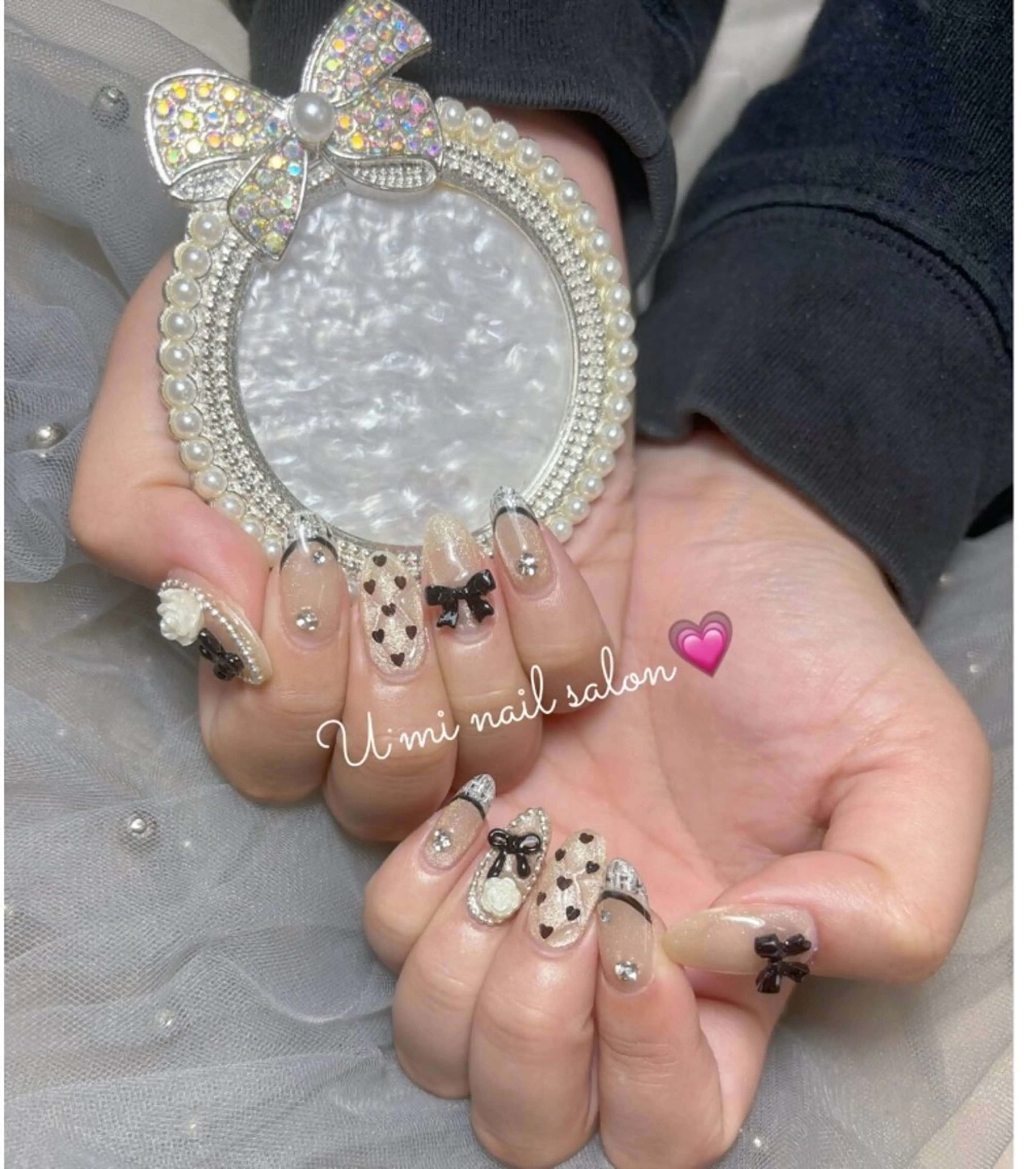 ネイル 持ち込み U·Mi nail salon所属・U·MI 長さ出し専門店のネイルデザイン