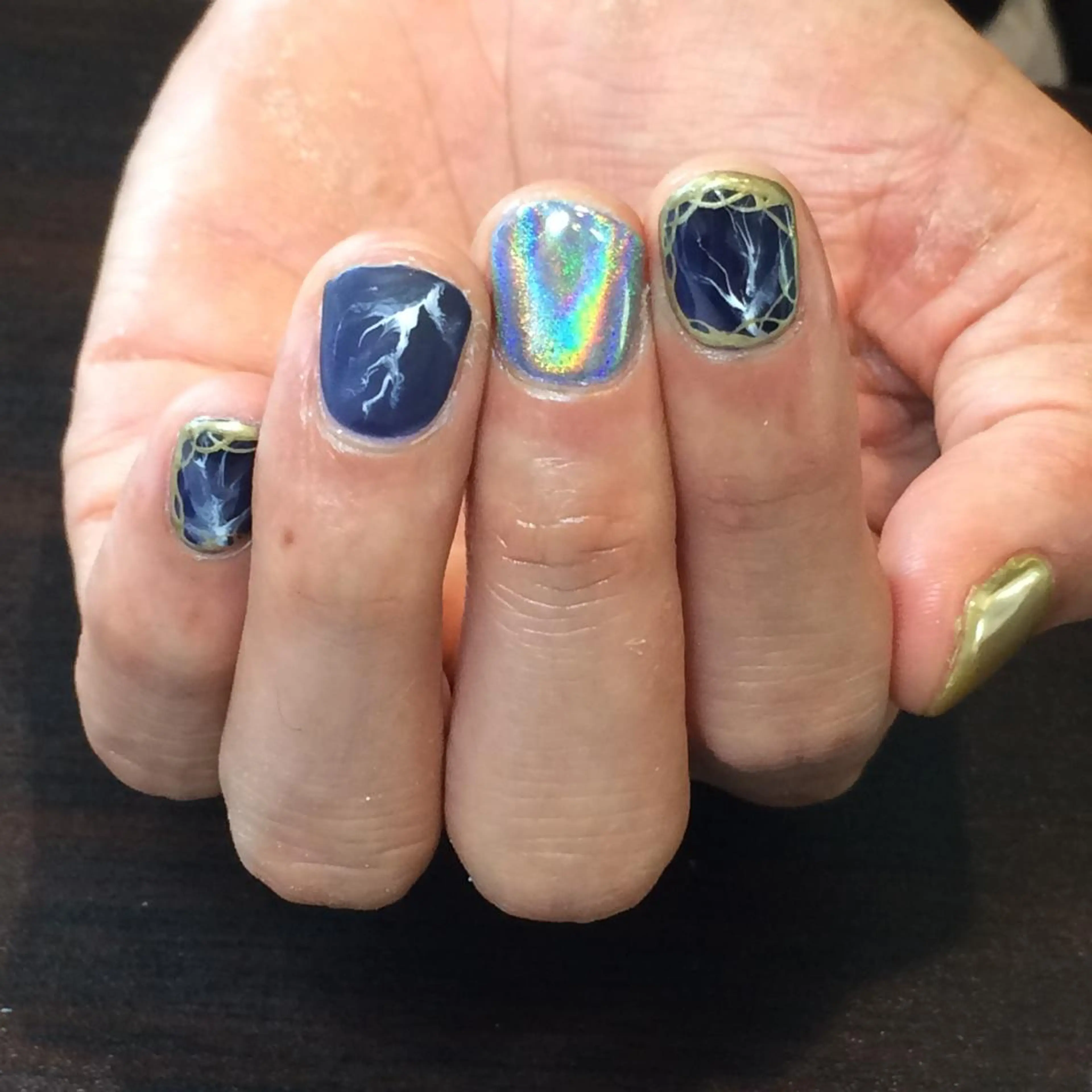 ネイル マットネイル メンズネイル M nail はやまうららのネイルデザイン