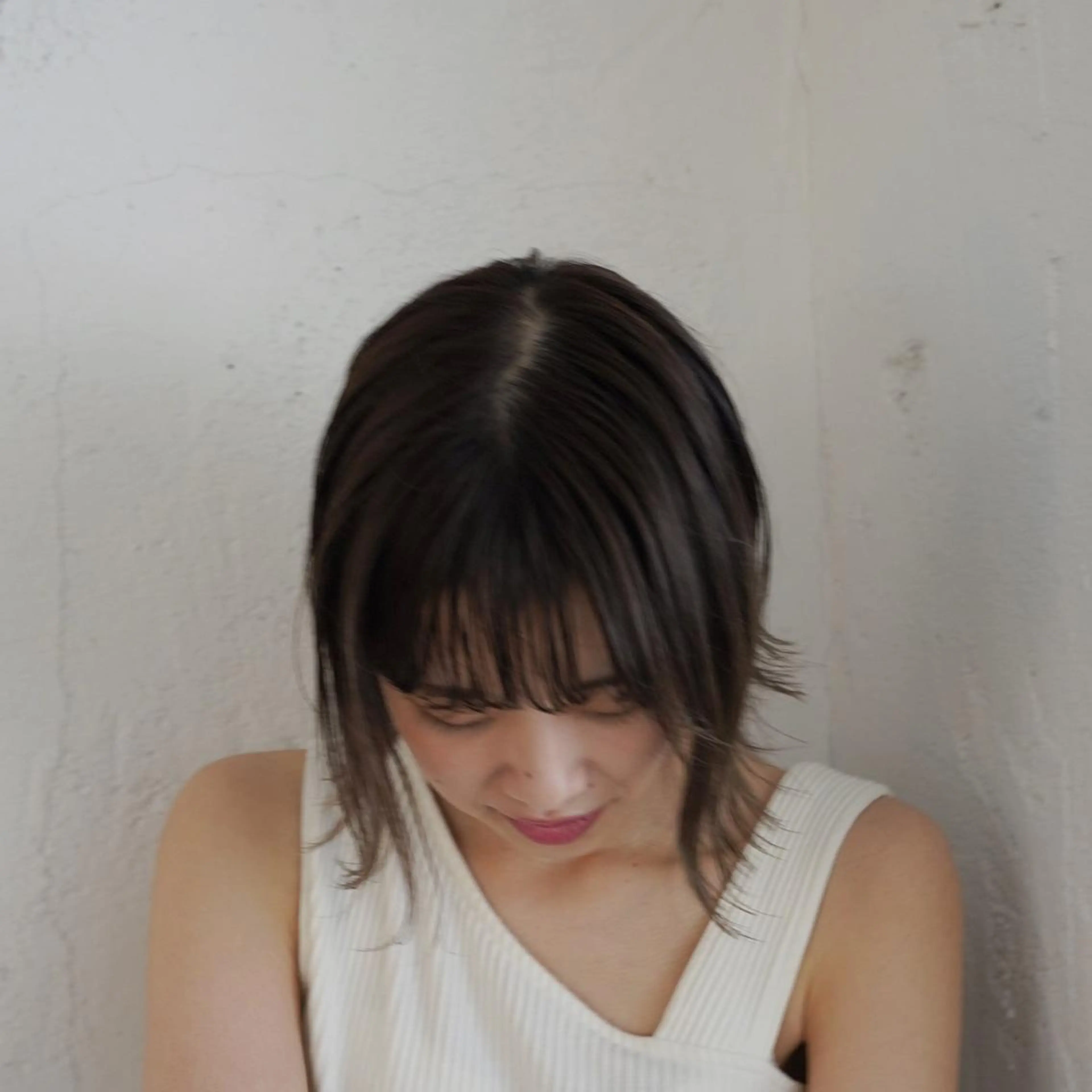 ミディアム カラー ヘアアレンジ 🫧透明感カラー/ ボブ/小笠原🪽のヘアスタイル