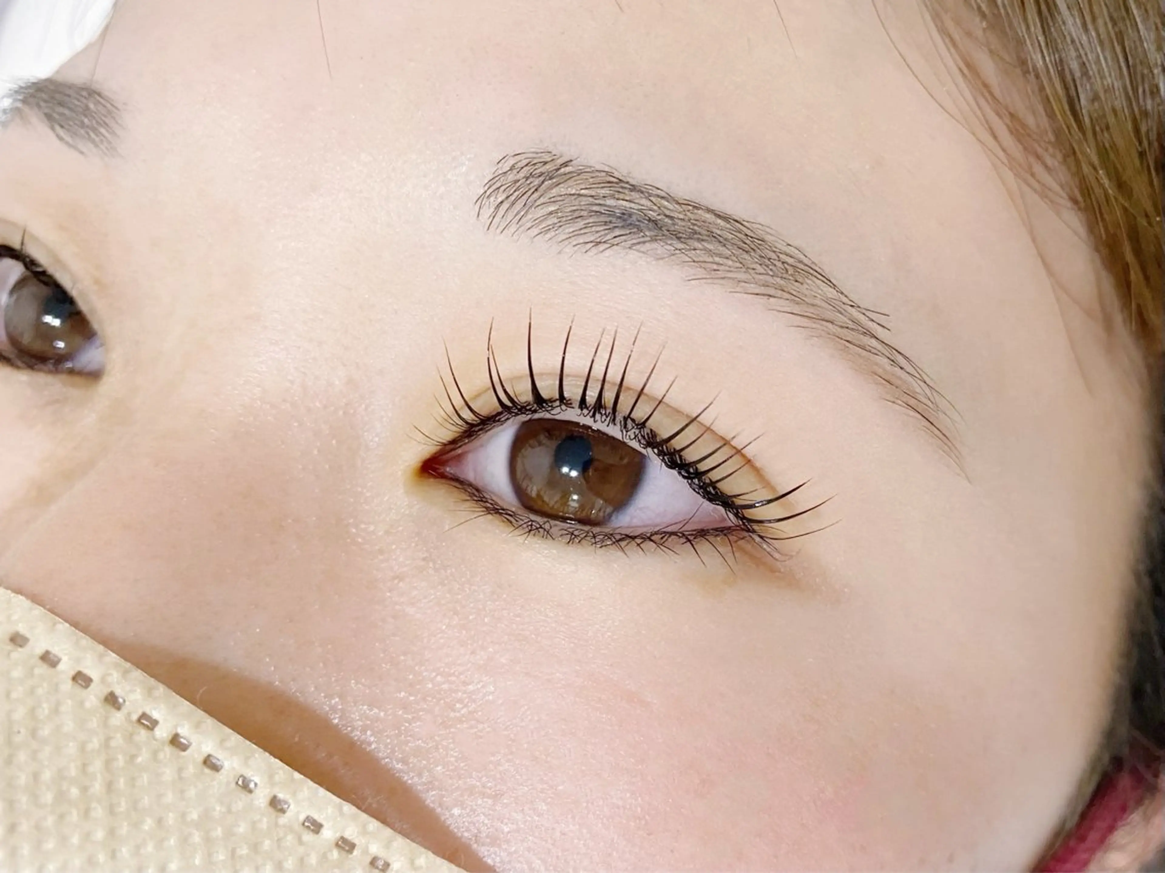 マツエク・マツパ Nail&Eyelash Rea所属・Rea🌈Coco 韓国風まつげパーマの眉毛・アイブロウイメージ