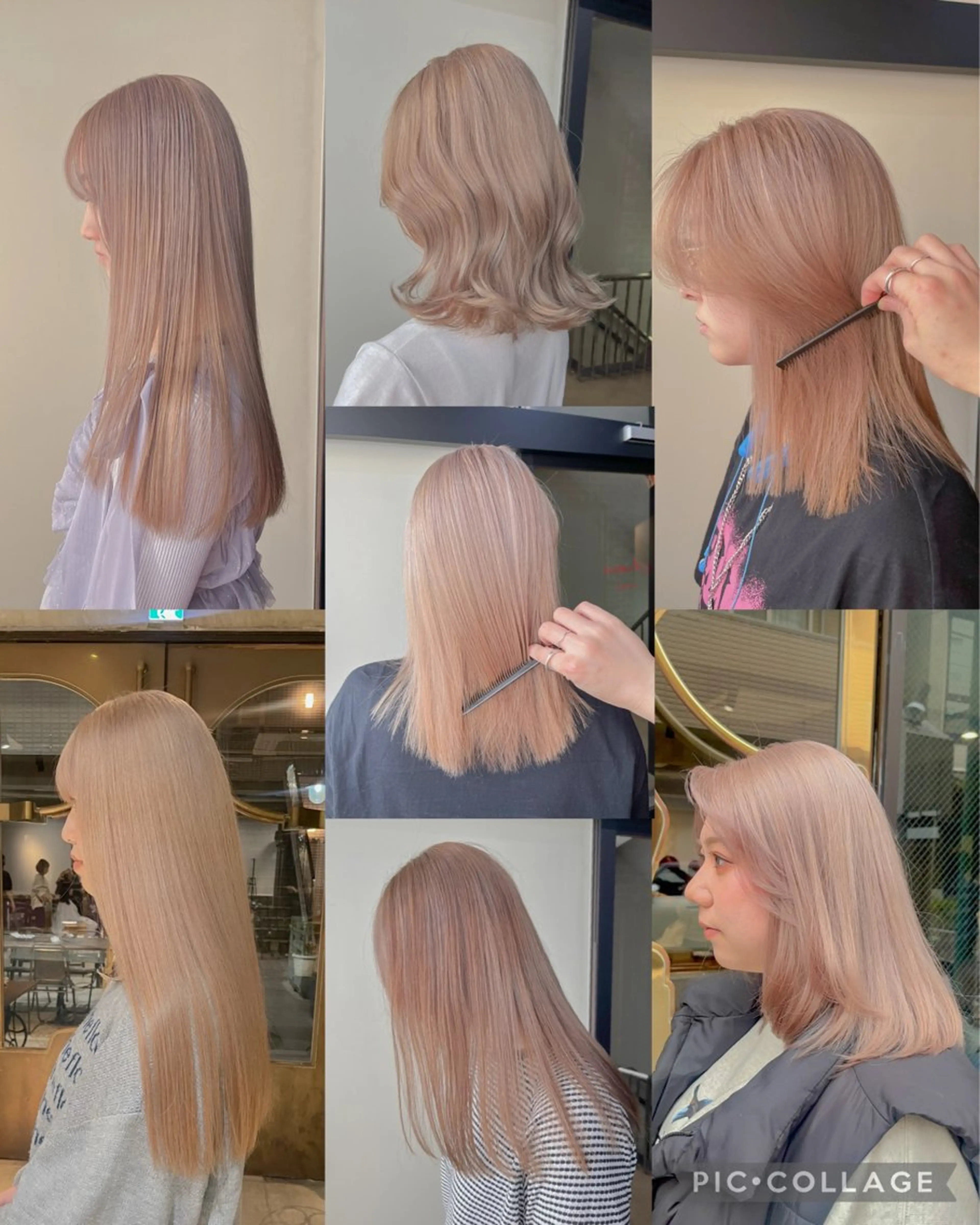 ロング カラー ヘアカラー トリートメント ヘアセット 垢抜けヘア 🍯ayumi🍯のヘアスタイル