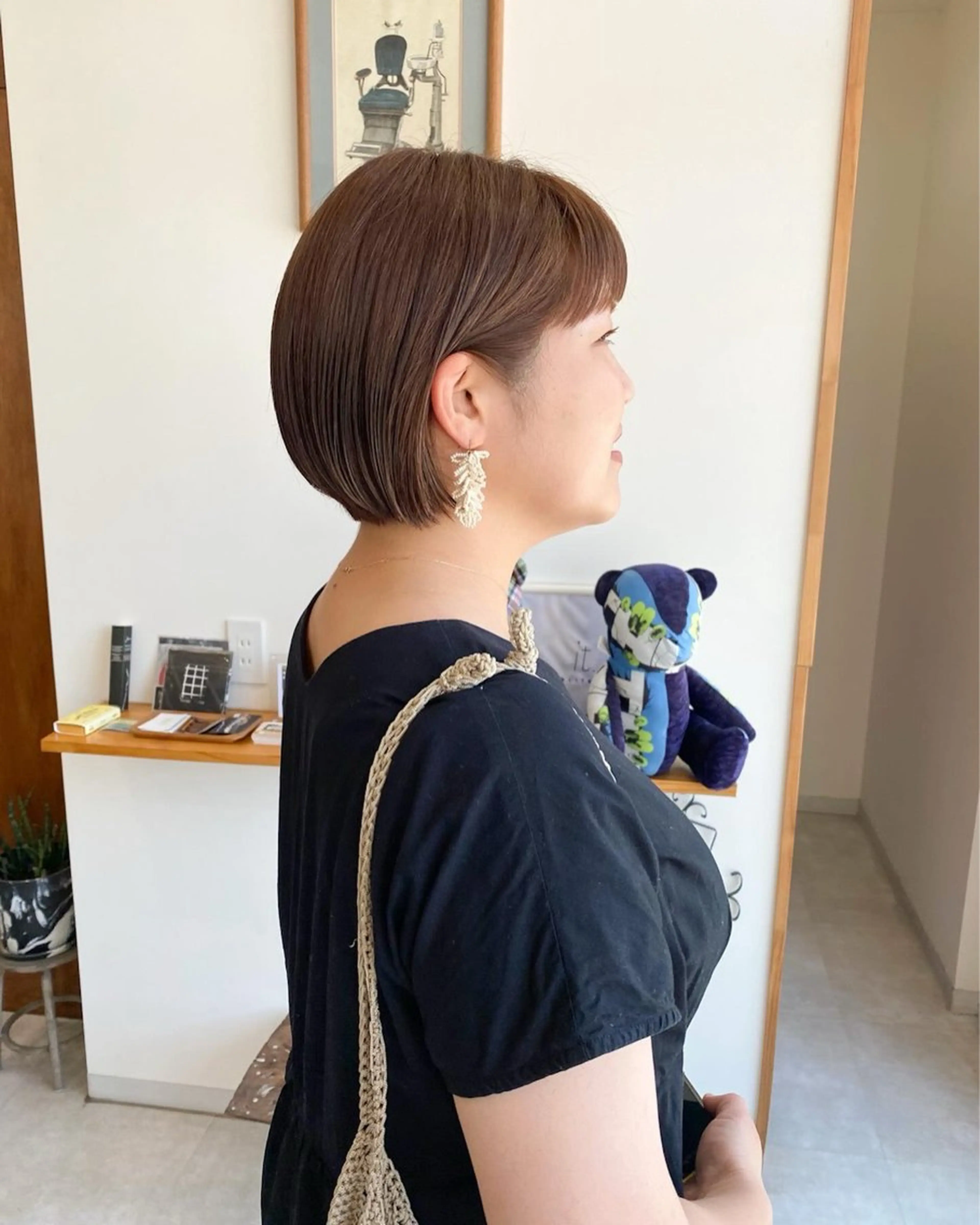 ショート ショートボブ ボブ ショートヘア it.所属・it. Arisaのヘアスタイル