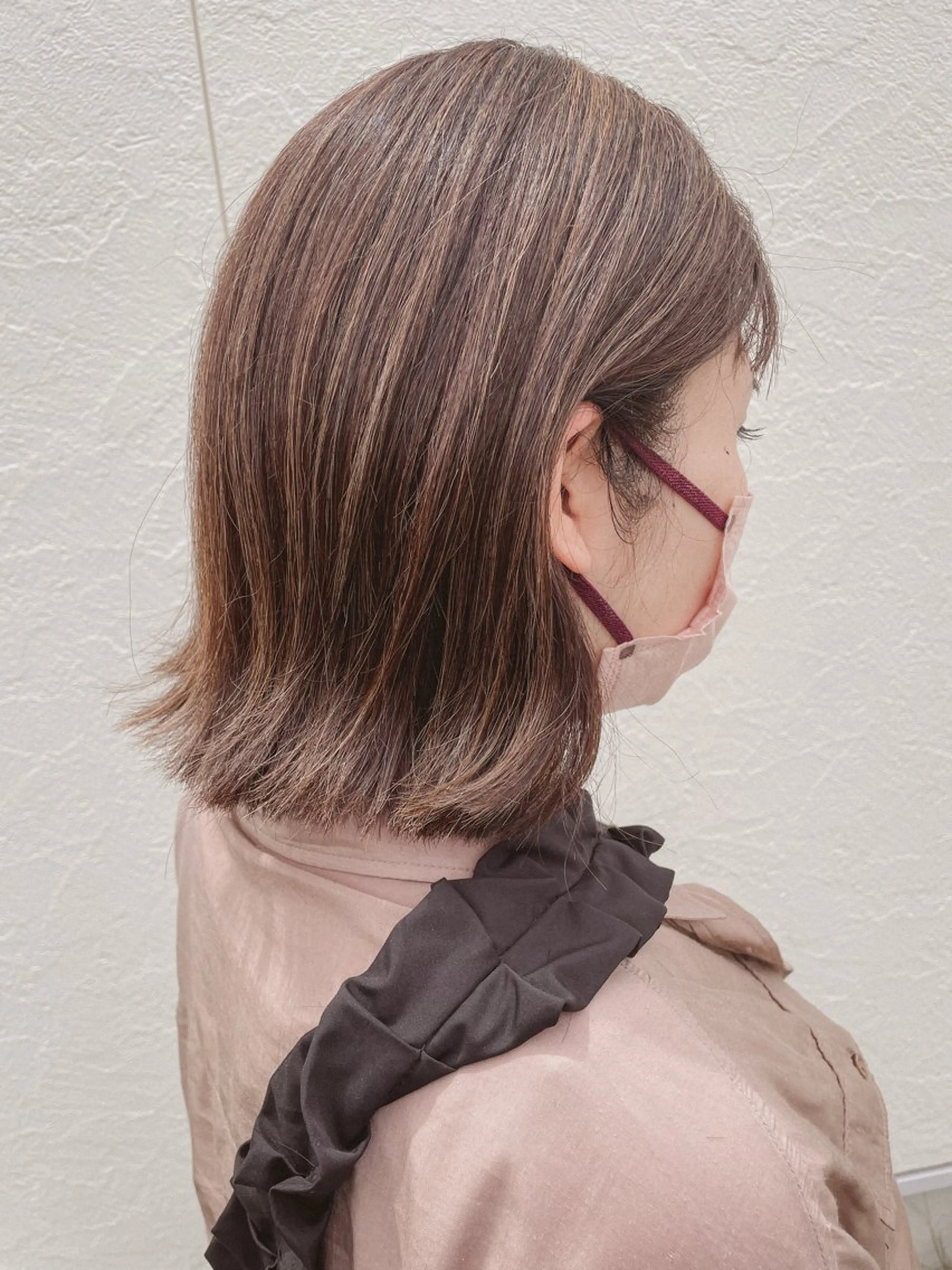 ミディアム カラー ハイライトカラー ハイライト ヘアカラー valeur所属・加藤 圭佑のヘアスタイル