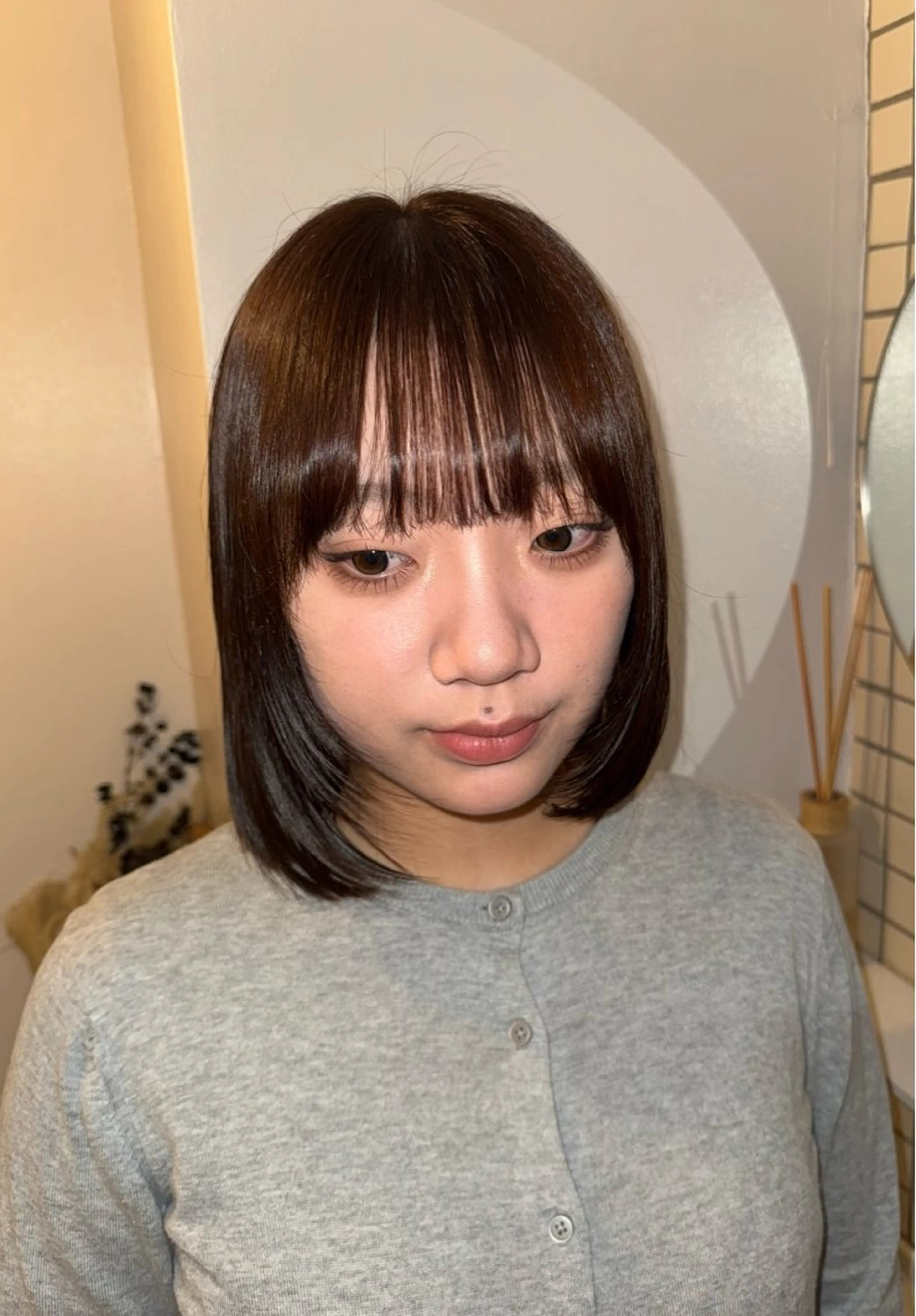 ミディアム ヘアカラー トリートメント 海外風/暖色🧡 /Unaのヘアスタイル