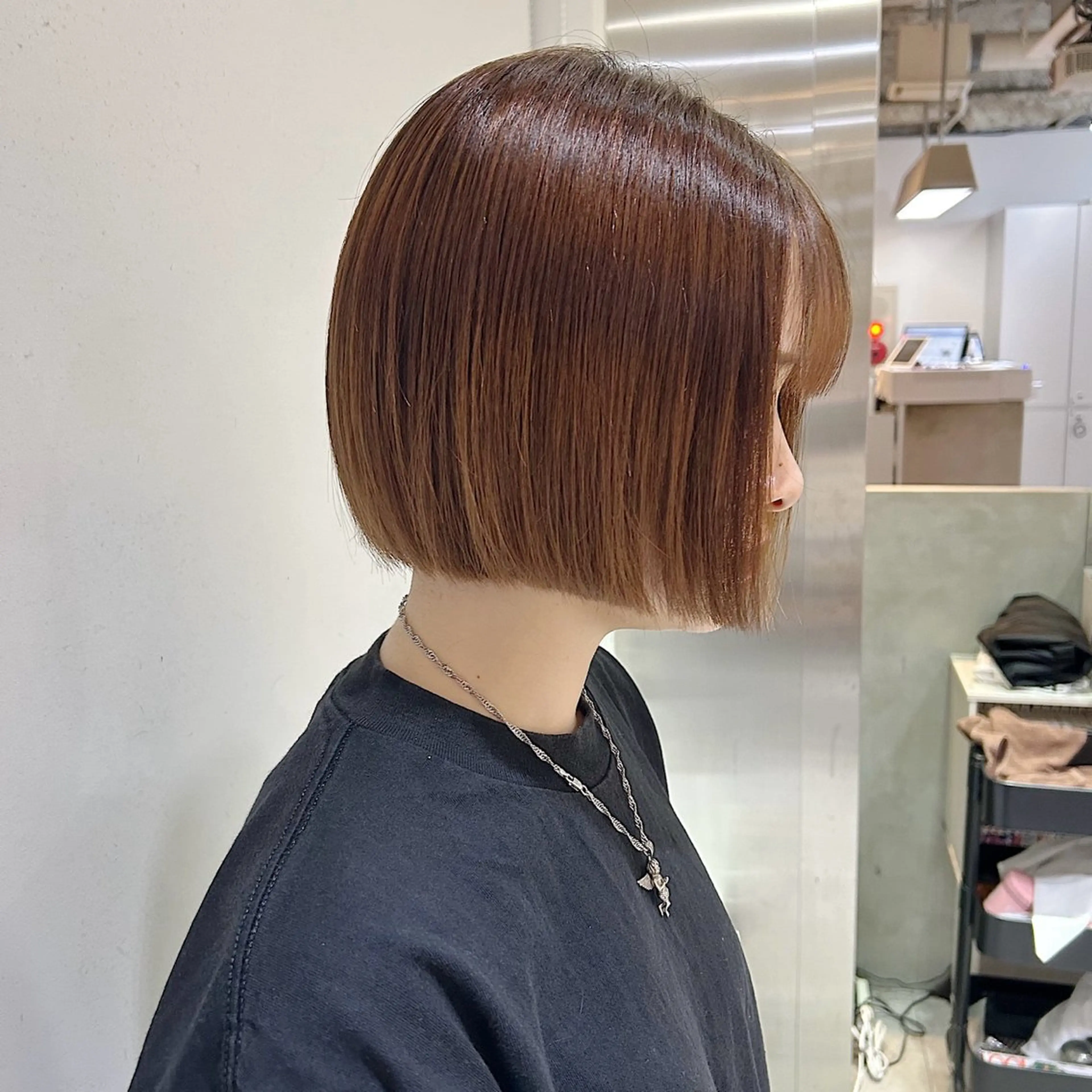ショート カット Alea by little 横浜所属・♡🌚垢抜け艶カラー Shiori🌝♡のヘアスタイル