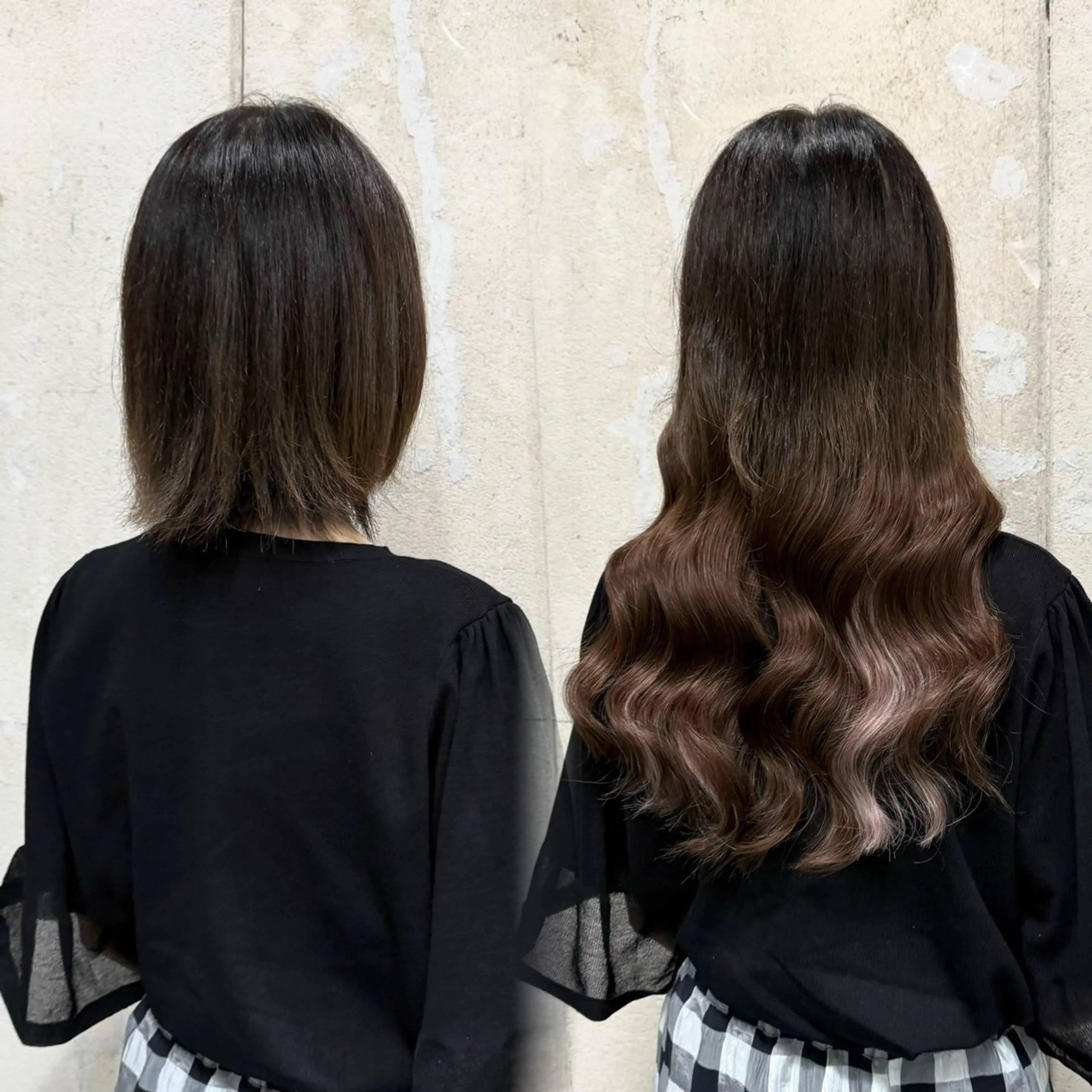 ロング エクステ エクステ EDeN Reaのヘアスタイル