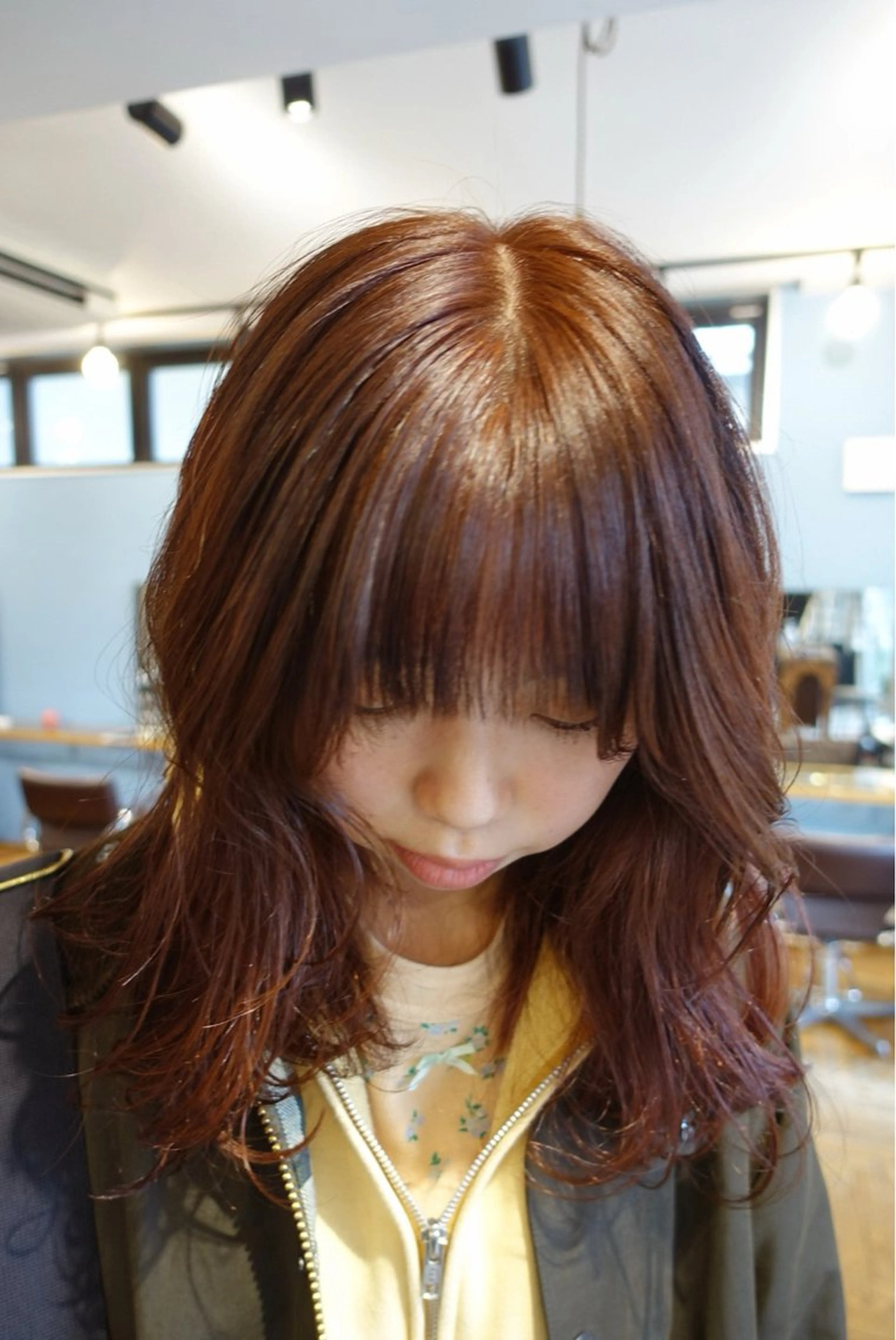 カラー 暖色/パーマ 🌼クニトウメイのヘアスタイル