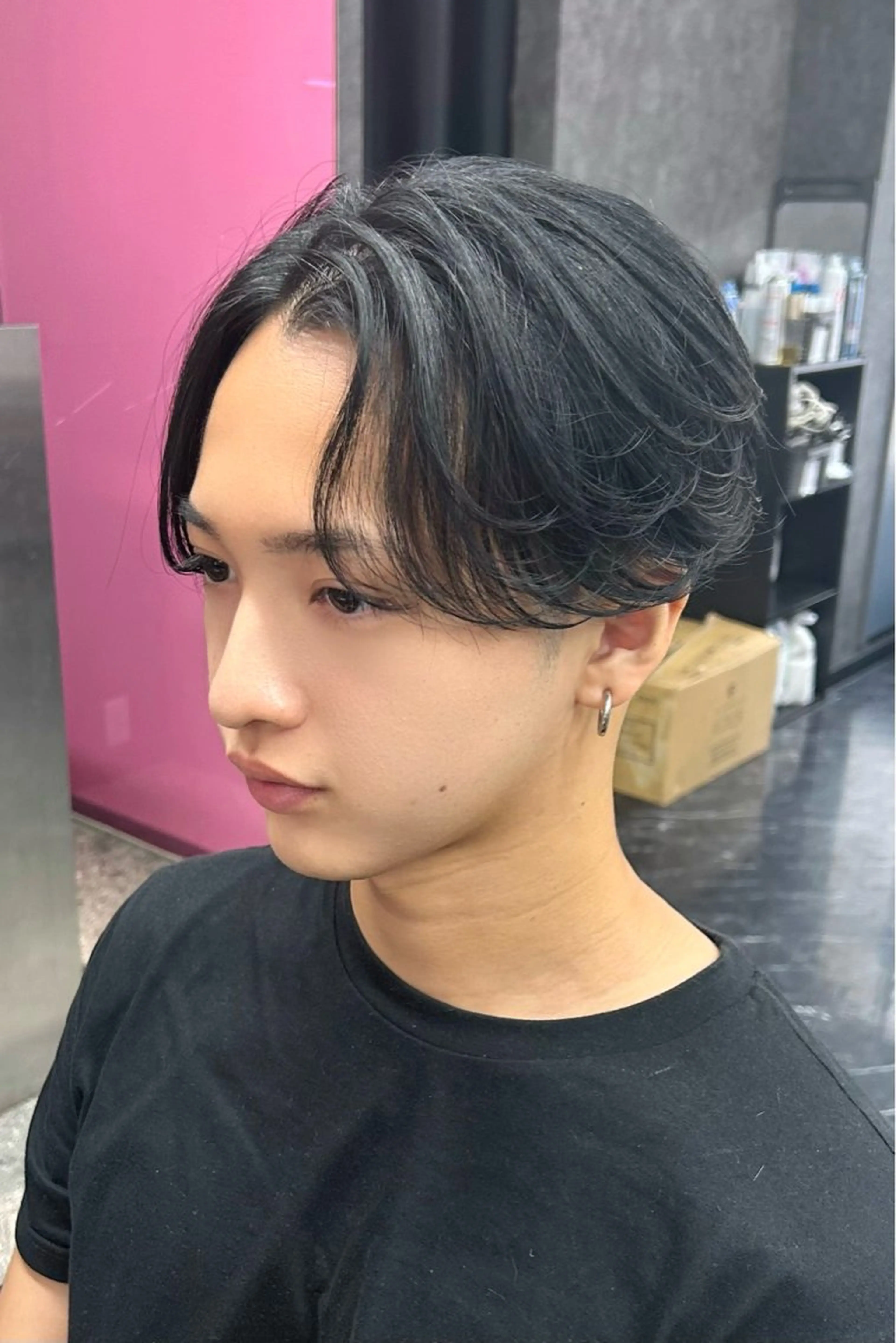 ショート メンズ カット ヘアセット メンズ専門 スタイリスト前田雄輝のヘアスタイル