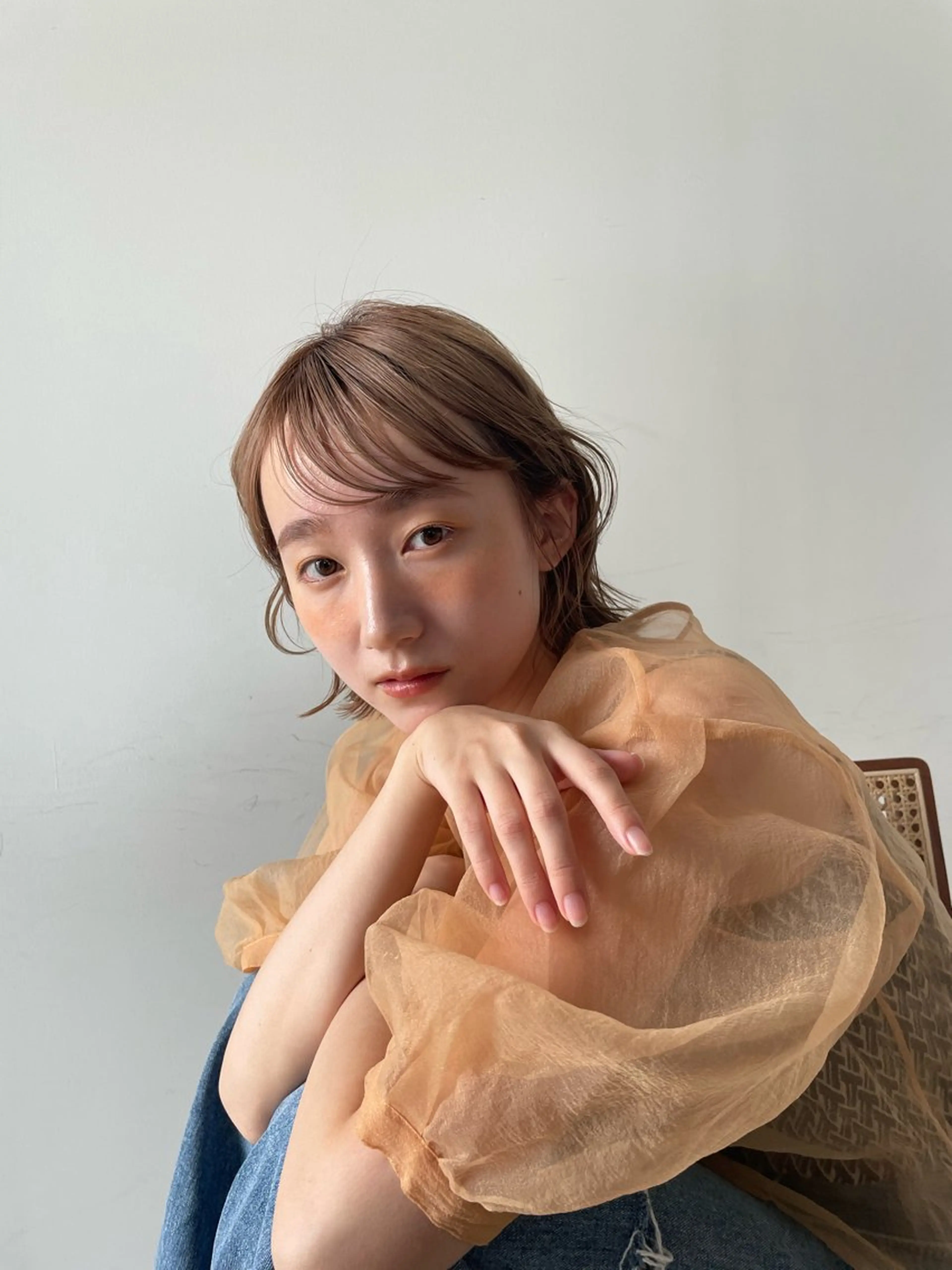 ショート カラー December渋谷所属・suzuno / 無料カットモデル募集のヘアスタイル