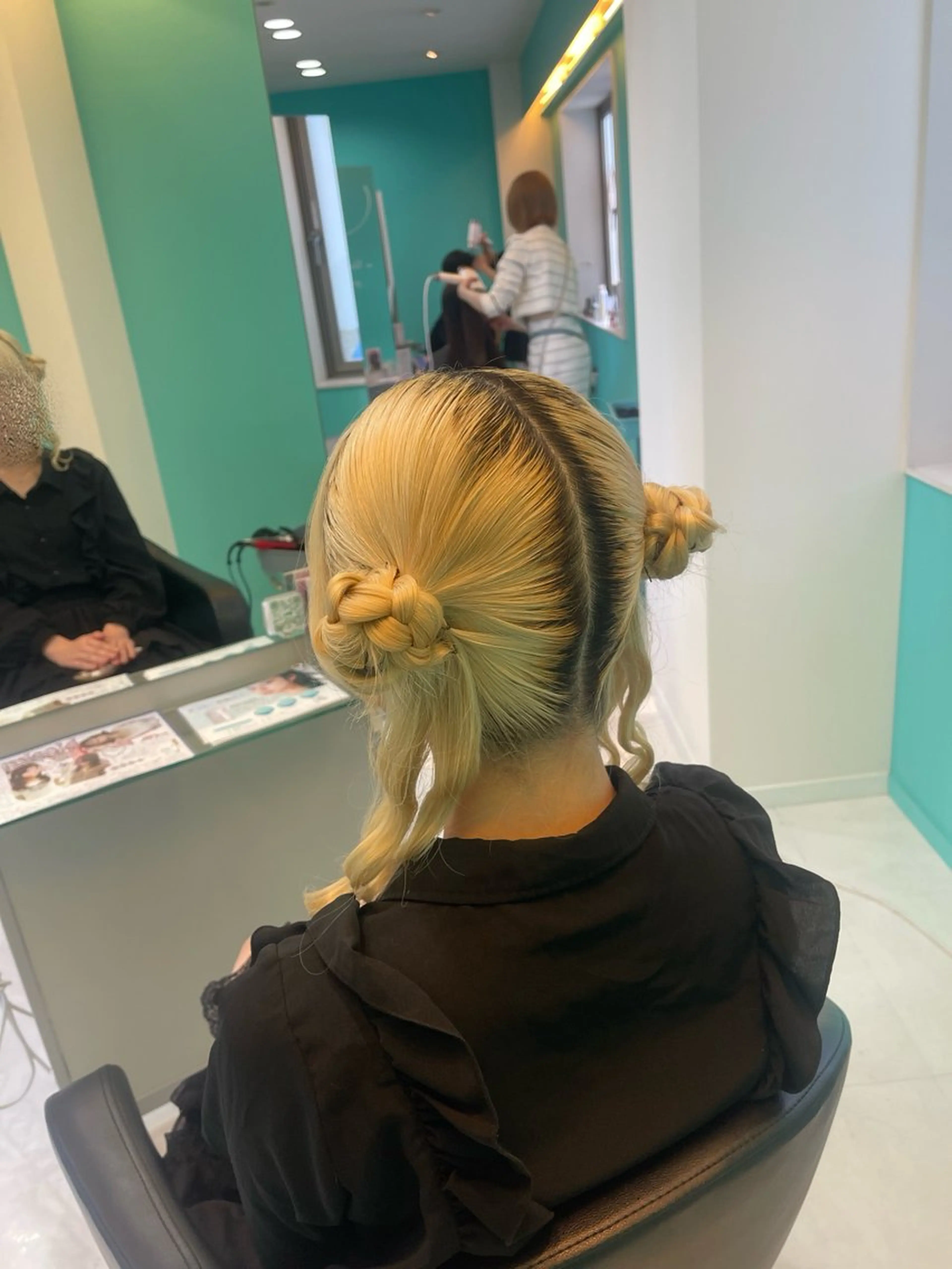 セミロング ヘアセット mana/髪質改善/ ヘアセット/パーマのヘアスタイル