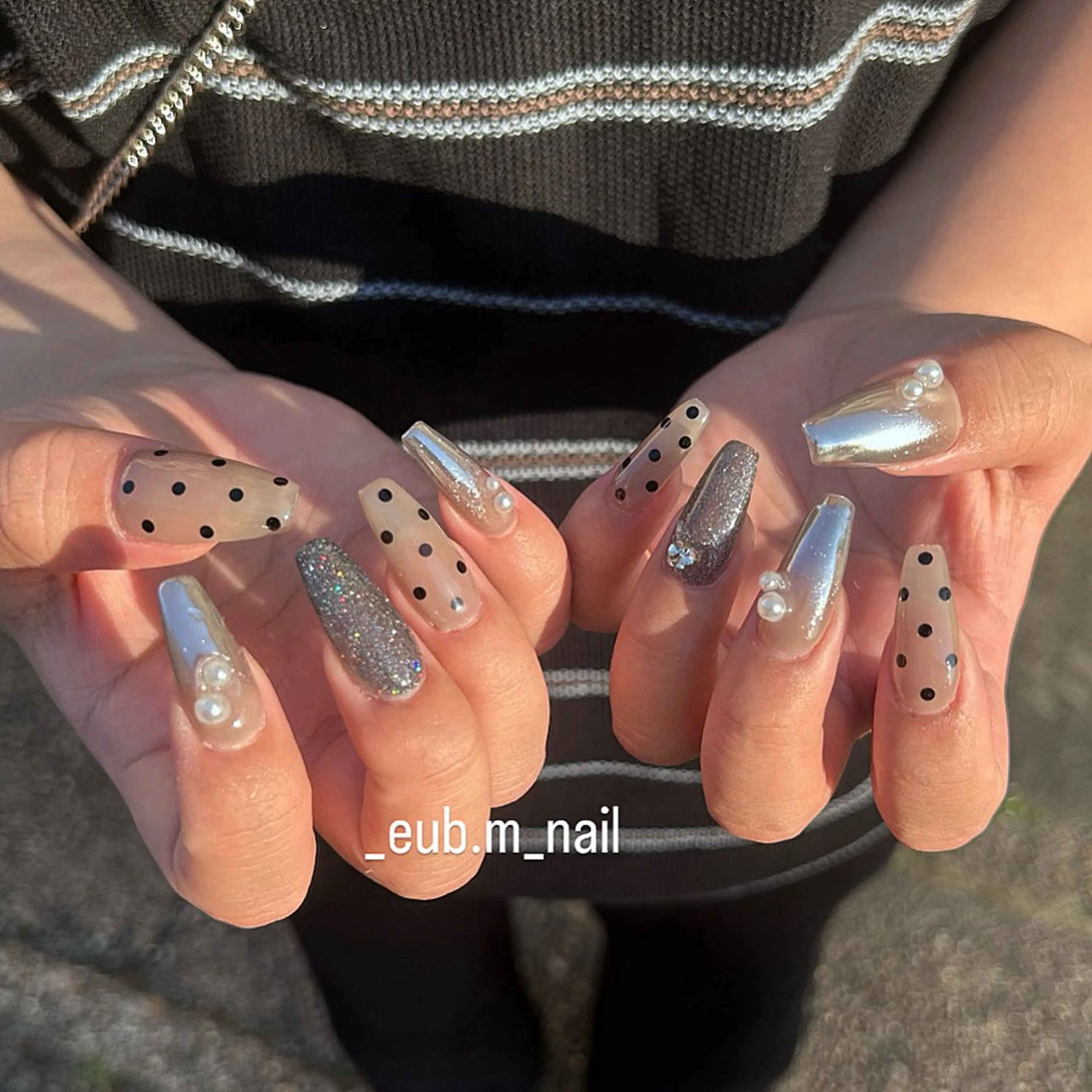 ネイル ドット 深夜ネイルサロン eub.m_nailのネイルデザイン