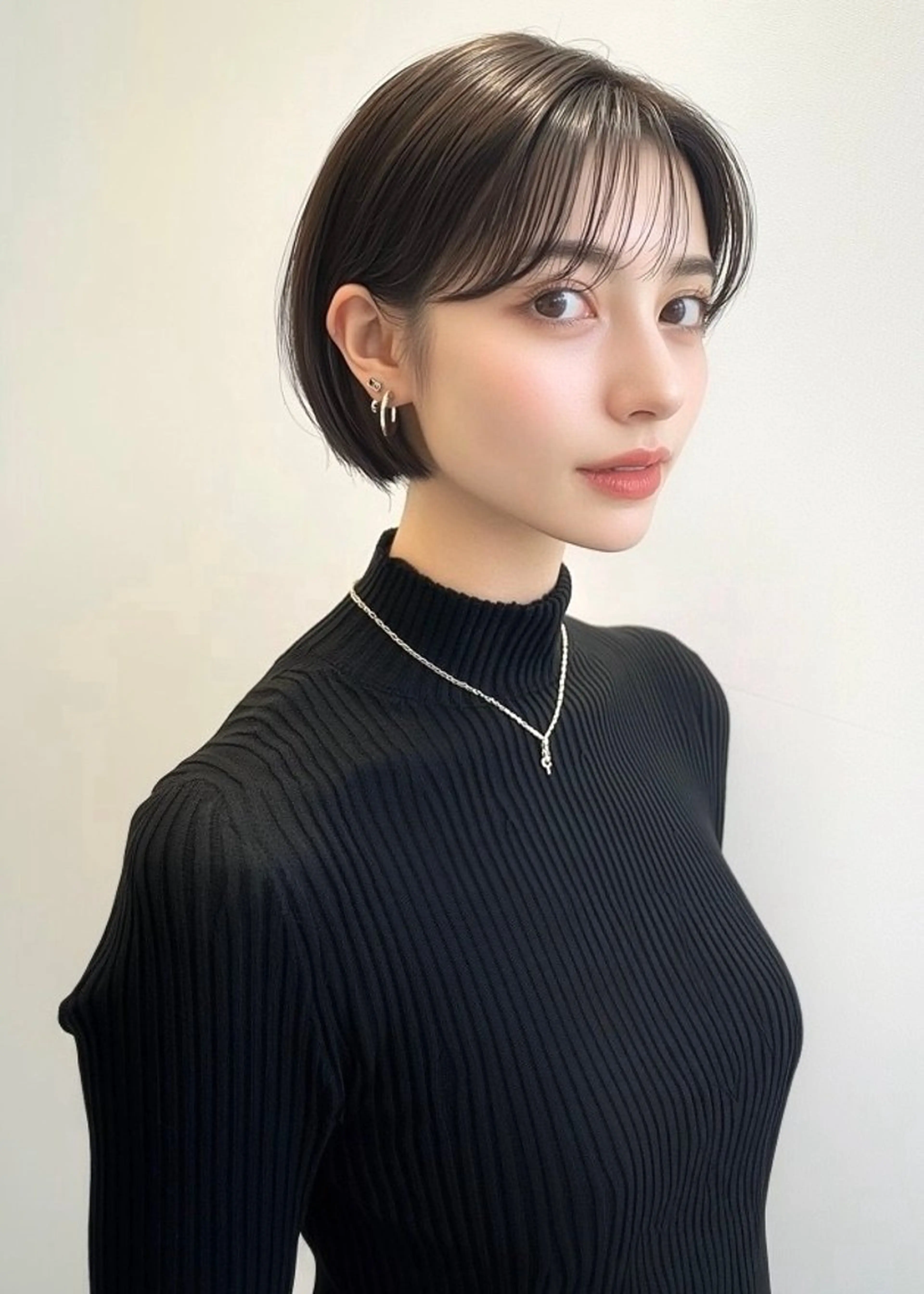 ショート 美髪×縮毛矯正 水上真由美😘のヘアスタイル