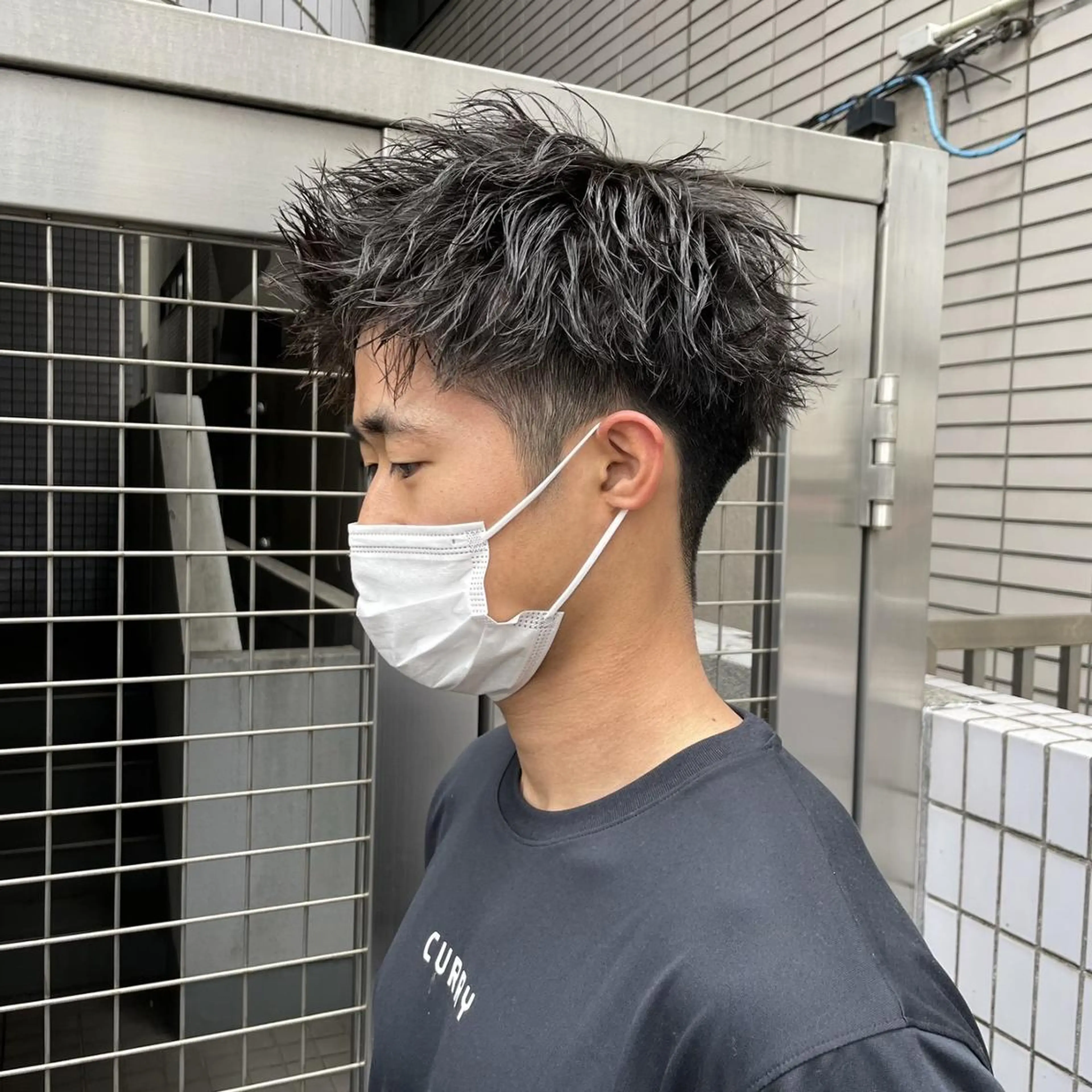 【次回予約限定】　メンズカット＋波巻きパーマ・ツイストスパイラルパーマ＋トリートメントの写真