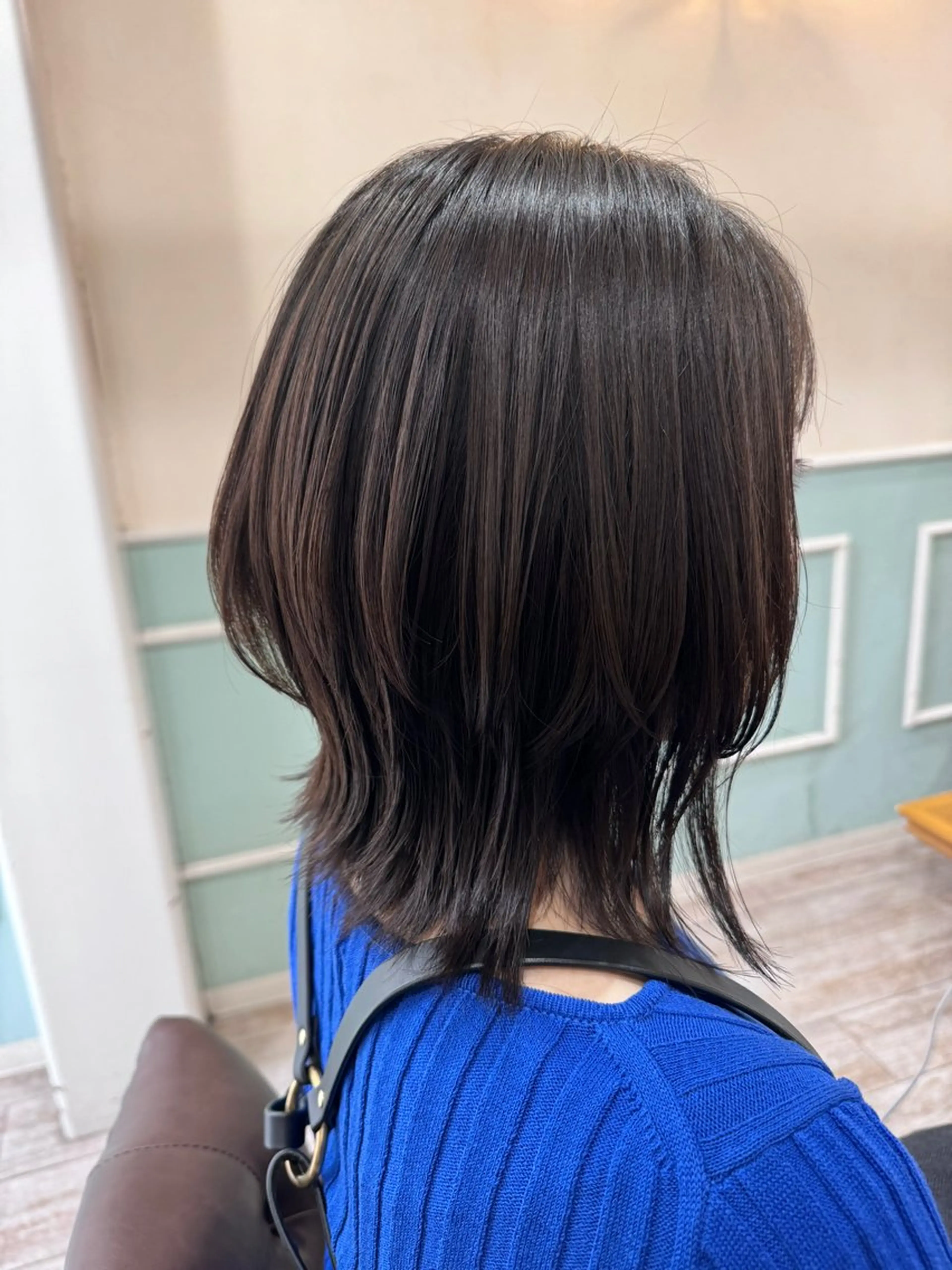 ミディアム 髪質改善 ウルフカット カット トリートメント noble店長 松本　拓也▶◀*.のヘアスタイル