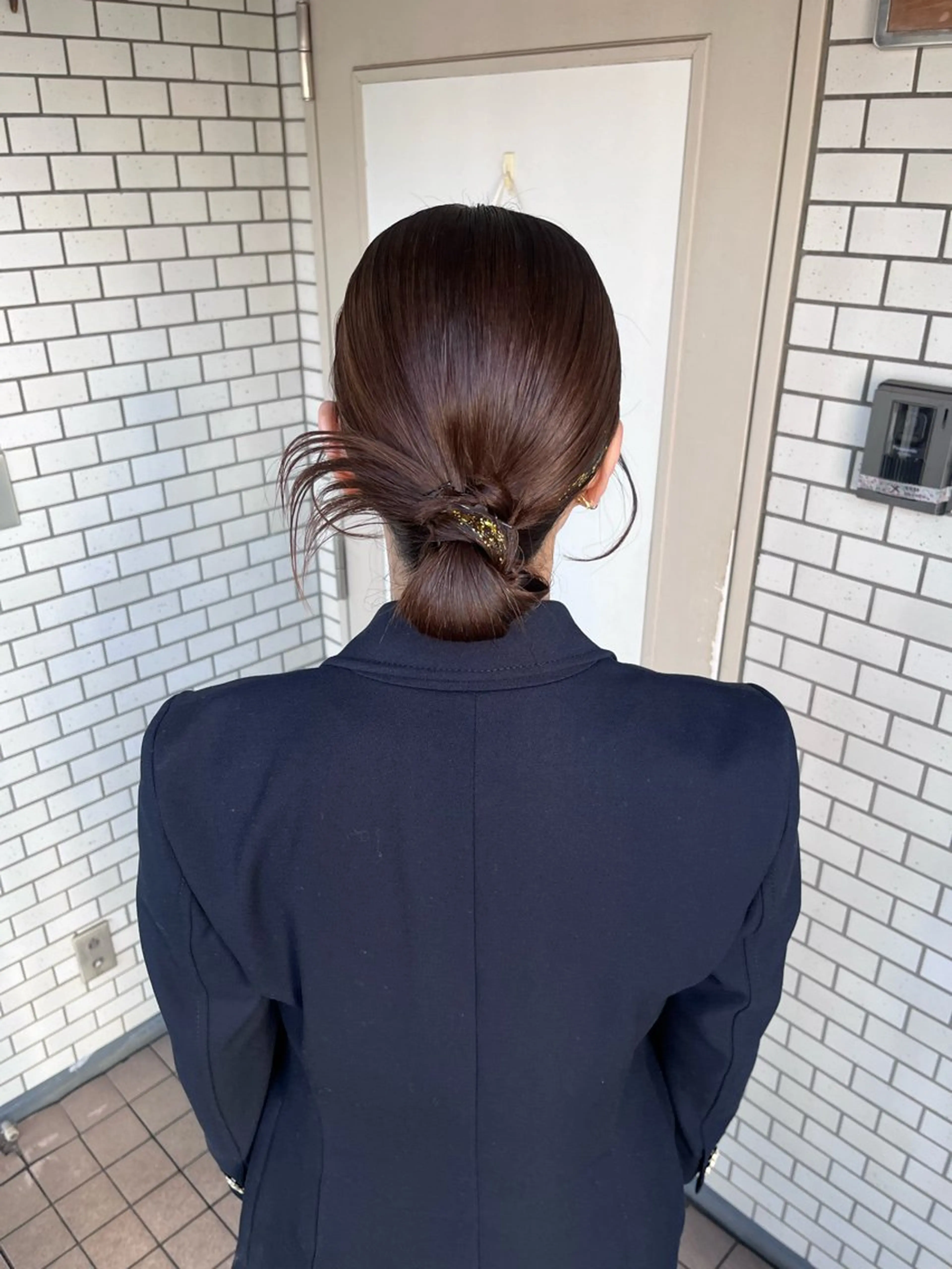 ヘアアレンジ ヘアセット 参列 ✽ 推し活ヘア 💕ゆり🐈🐾のヘアスタイル