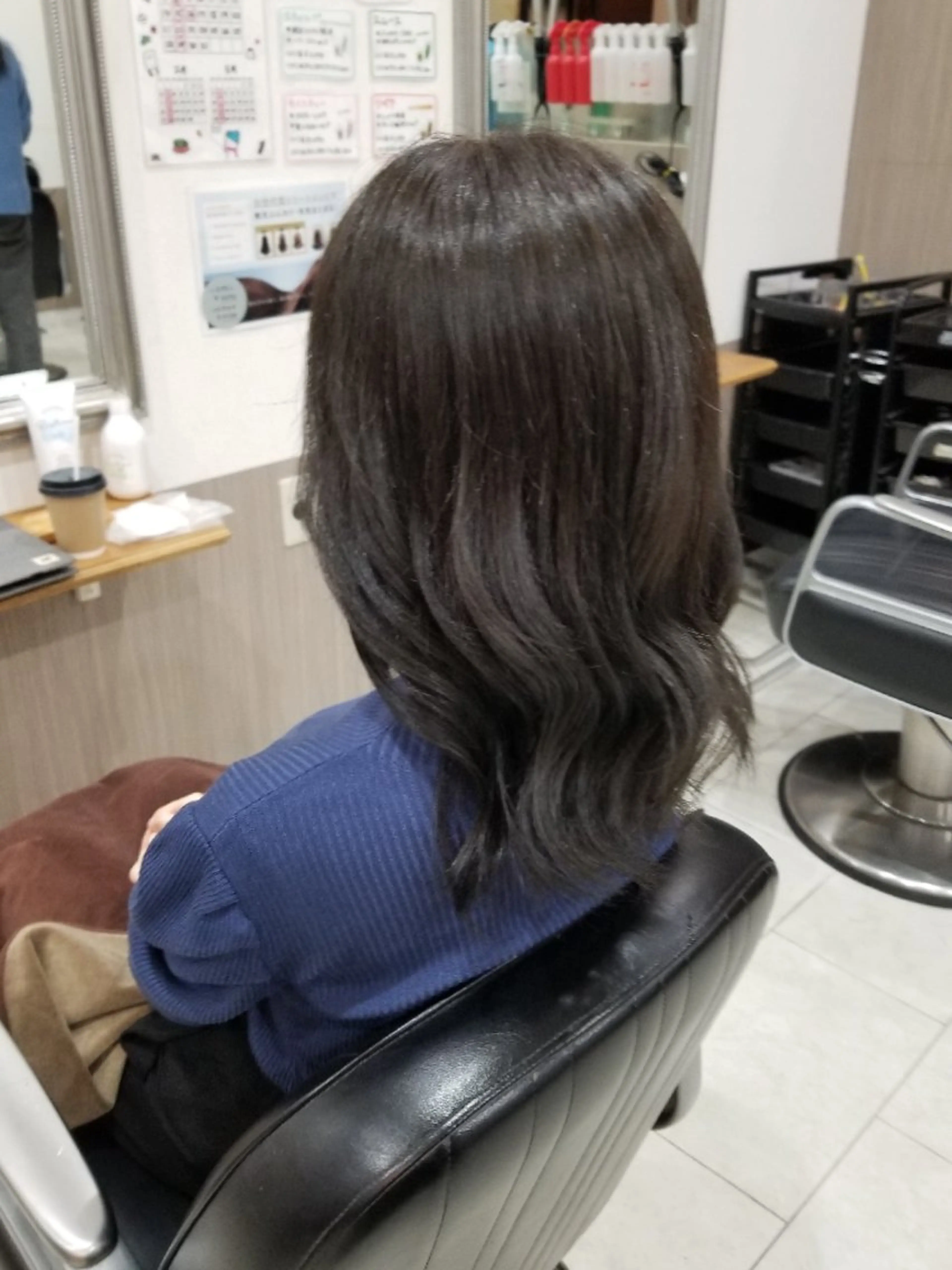 カラー ヘアカラー 暖色🍎透明感カラー 🩵小林かりんのヘアスタイル