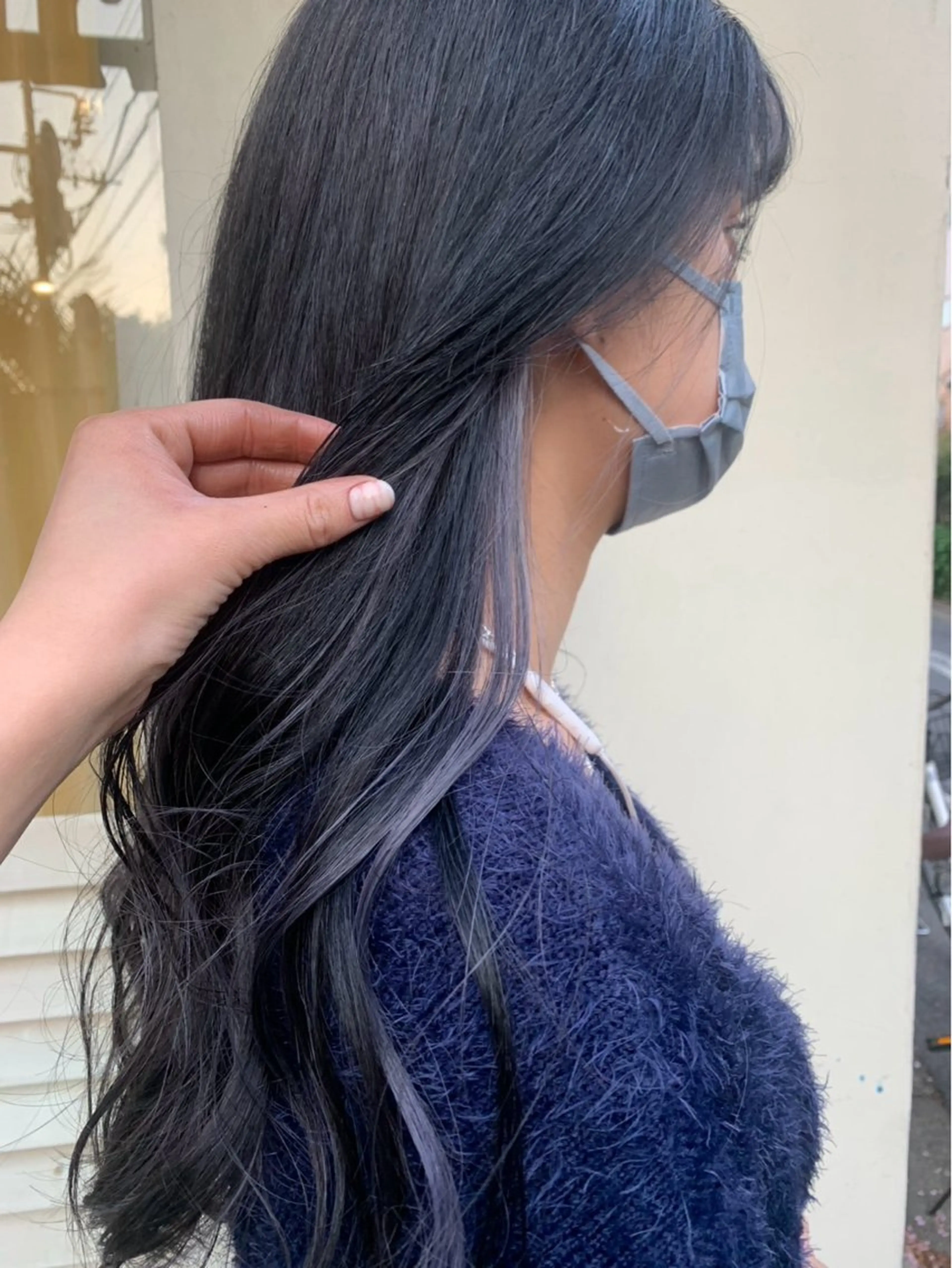 カラー ヘアカラー 石橋 華のヘアスタイル