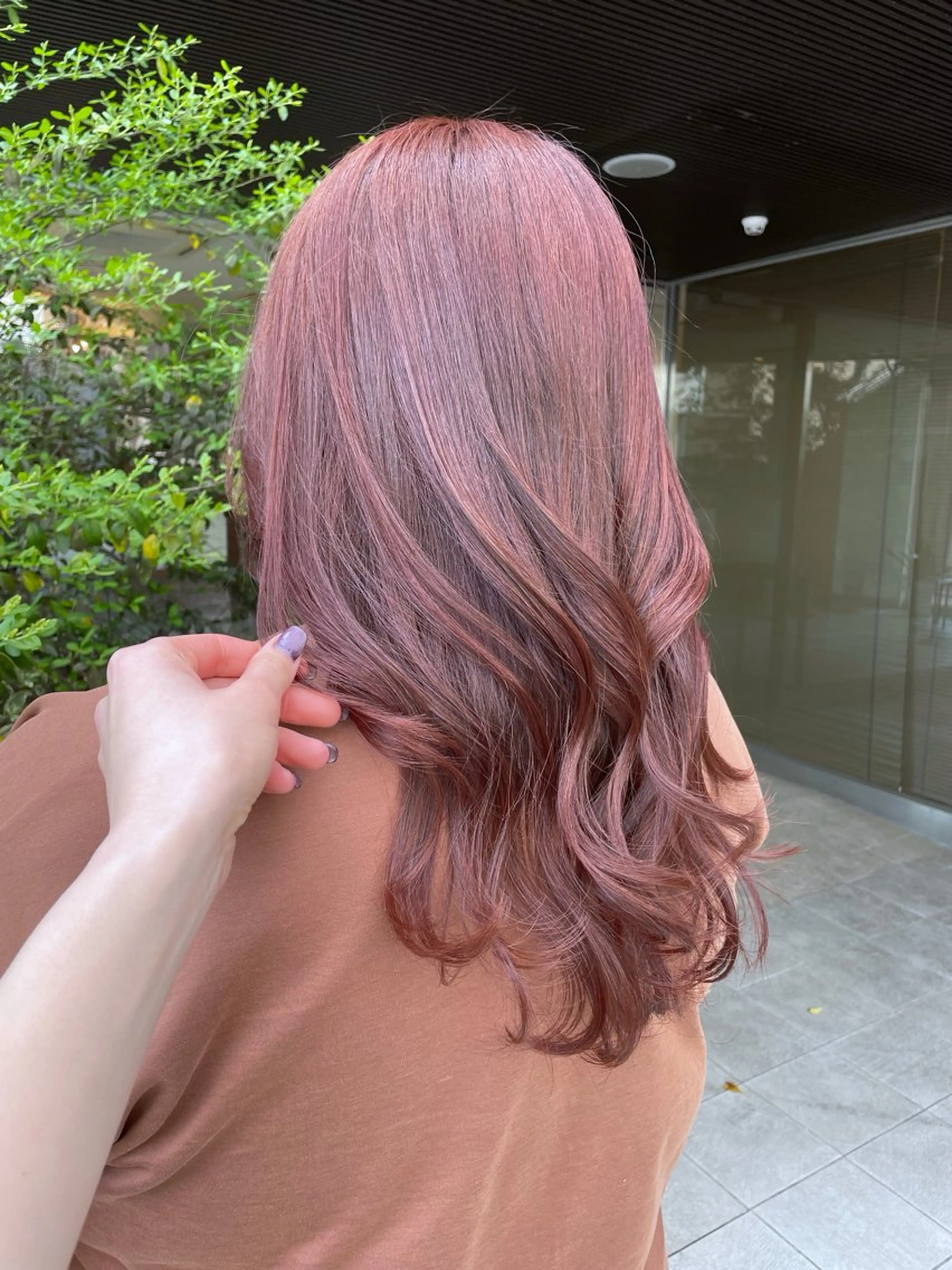 ロング カラー 太田陽葉里/ パーマモデル募集中のヘアスタイル