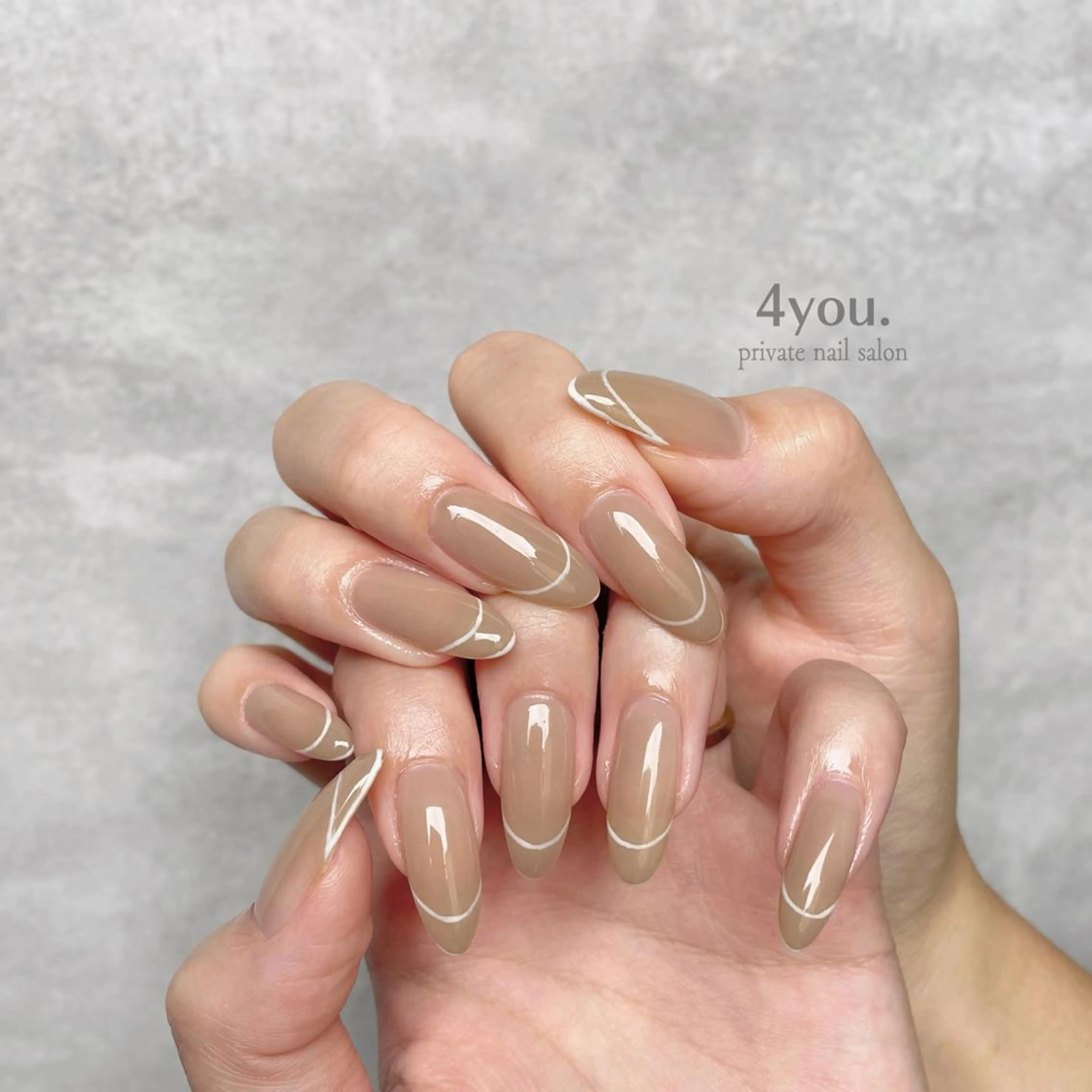 ネイル ハンドネイル nail salon ４ｙｏｕ．のネイルデザイン