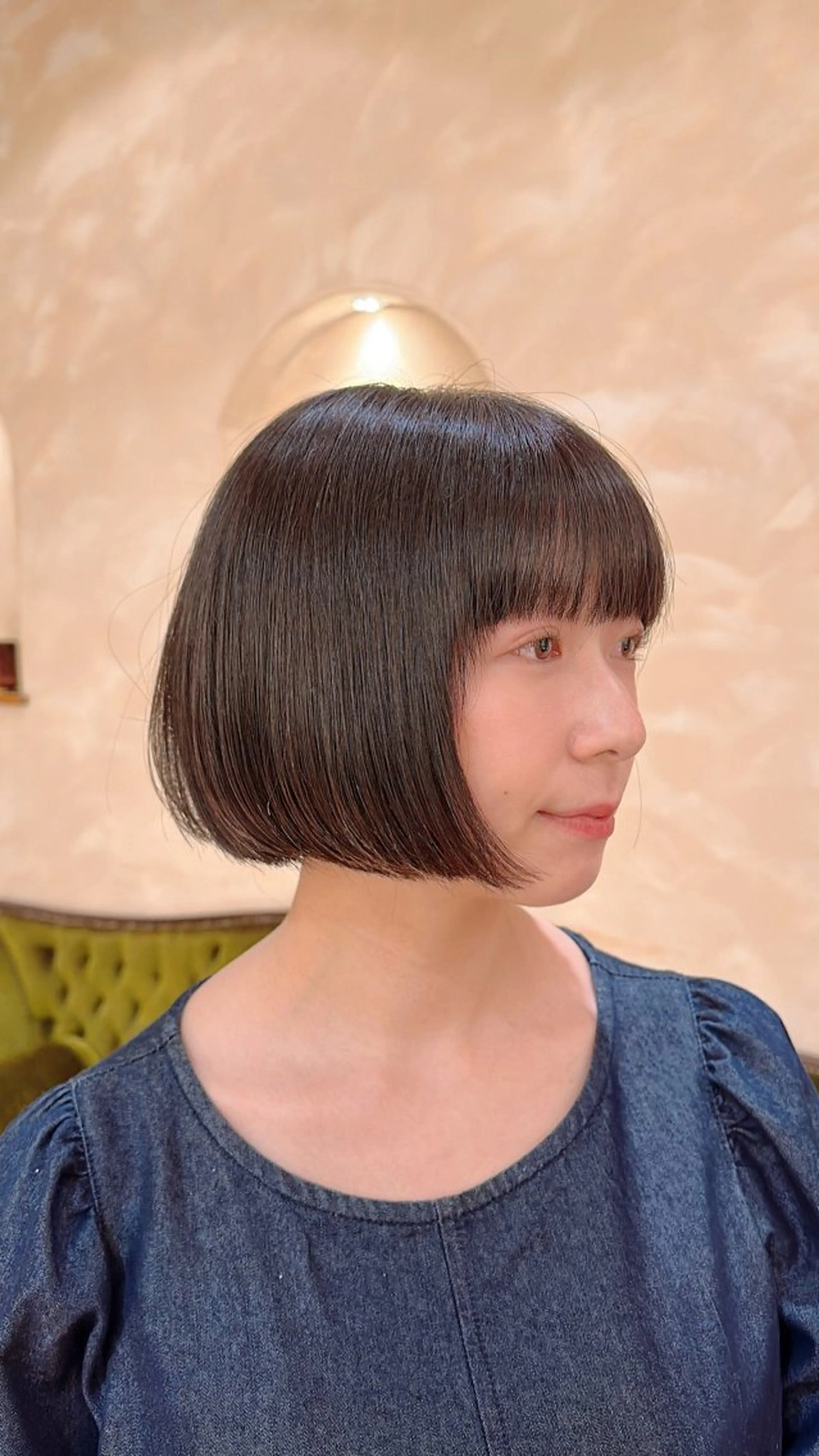 ショート ボブ BEAUTRIUM 265所属・カットモデル/ 大森弘貴のヘアスタイル