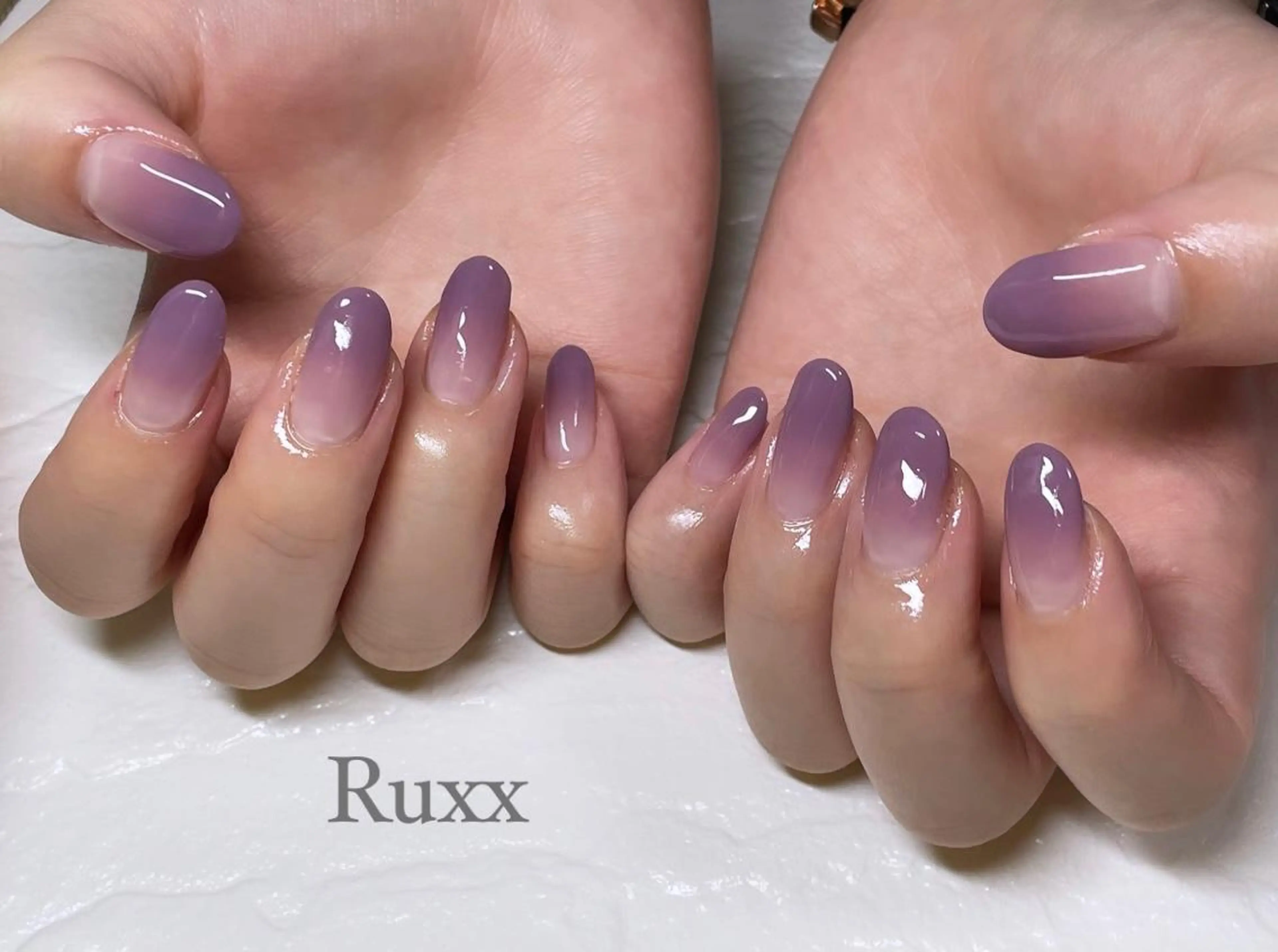 ネイル グラデーション Ruxx nailのネイルデザイン