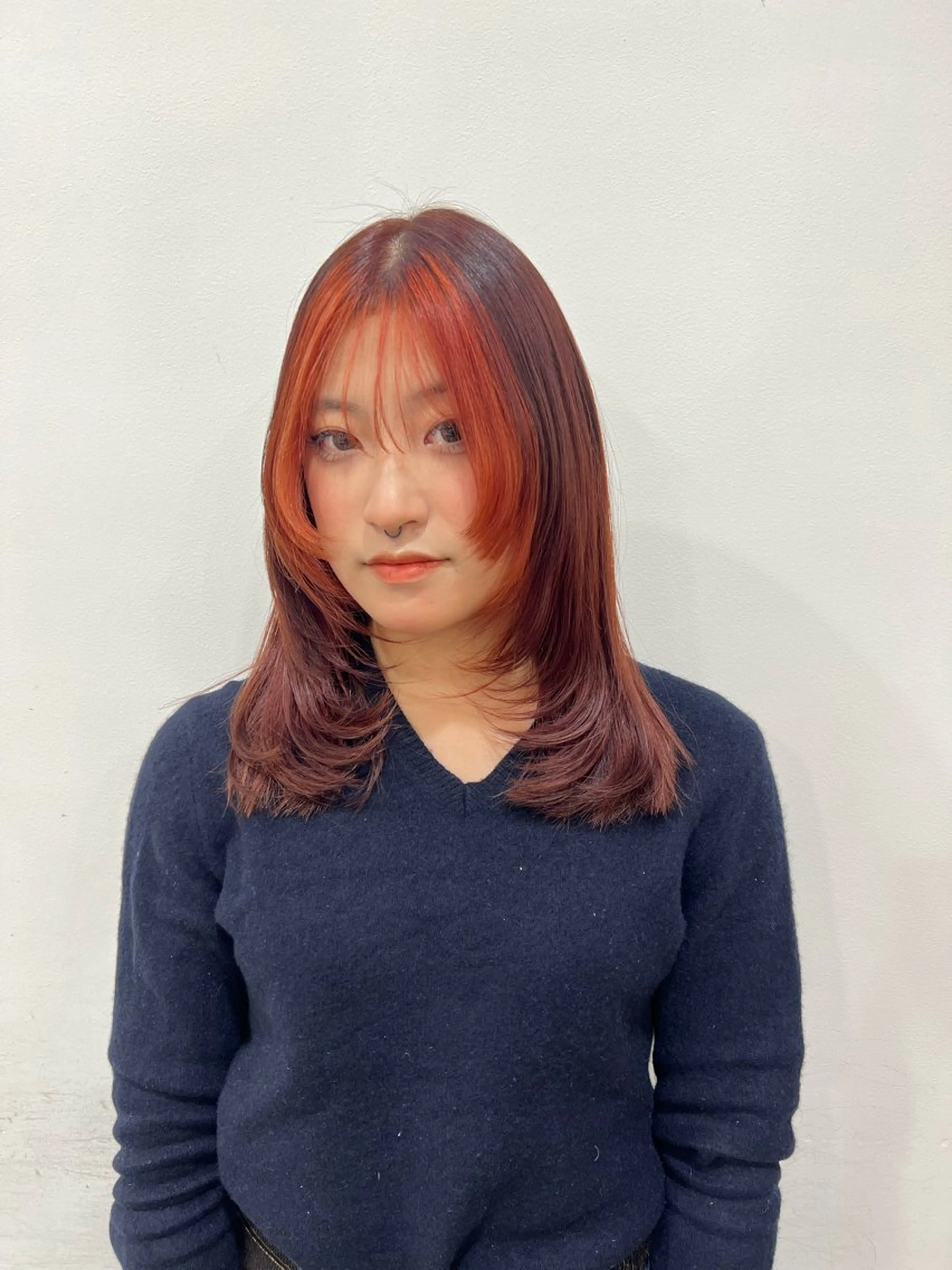 セミロング カラー 🎀レイヤー/ カラー🐕‍🦺anのヘアスタイル