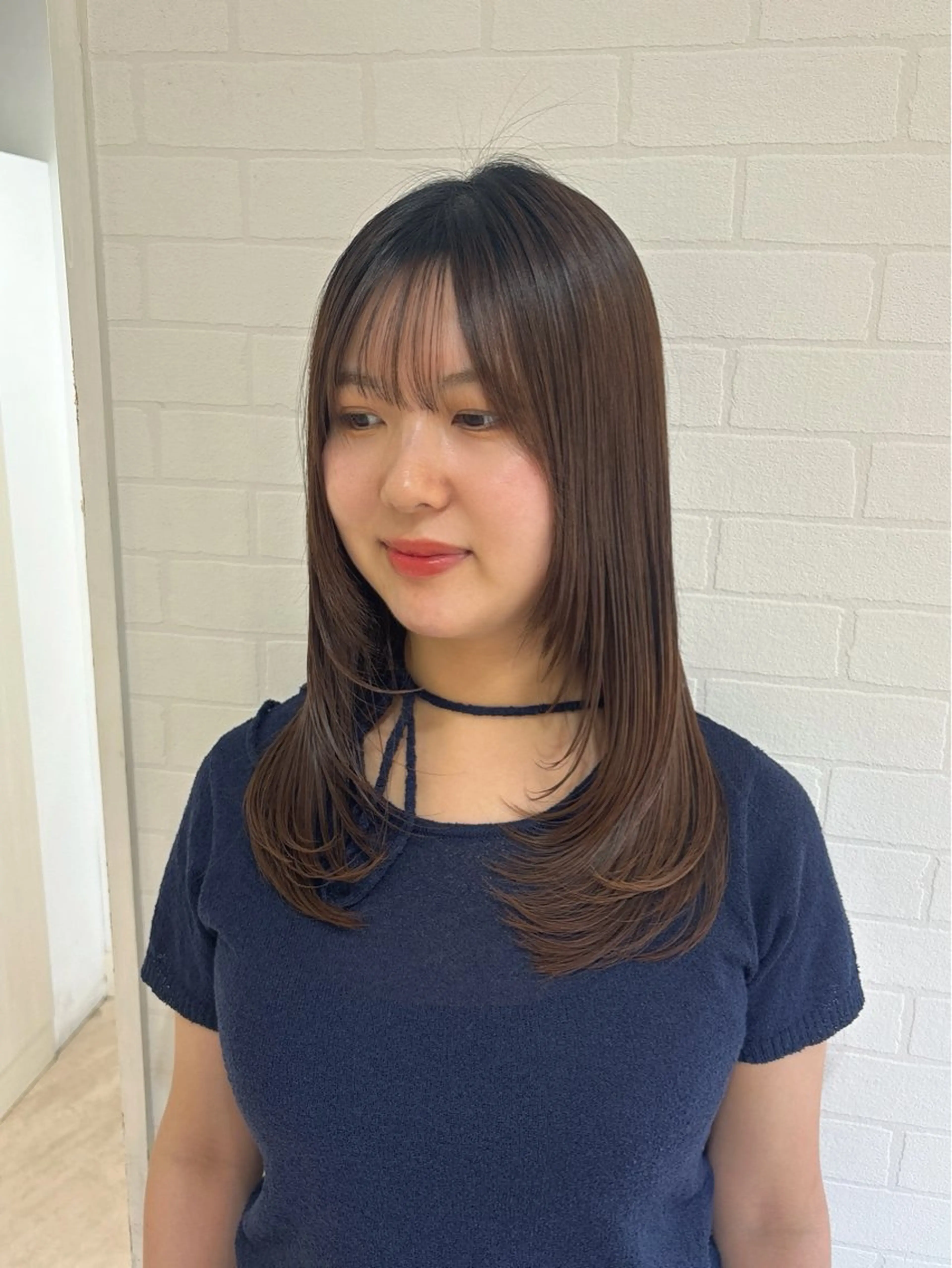 縮毛矯正 🫧arisa🫧 レイヤー/アレンジのヘアスタイル