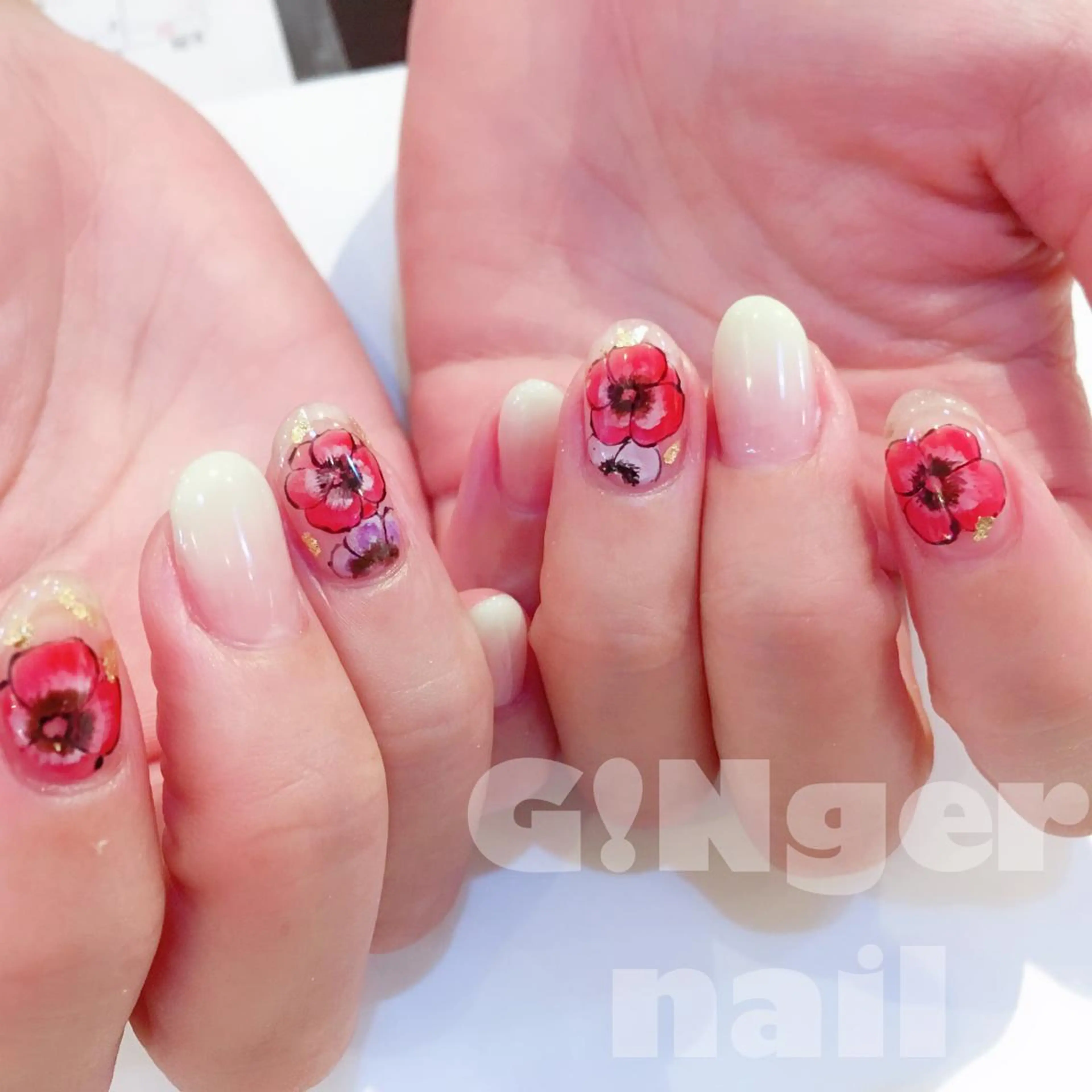 ネイル ハンドネイル ハンドケア GINGER NAIL所属・代々木 GINGERNAILのネイルデザイン