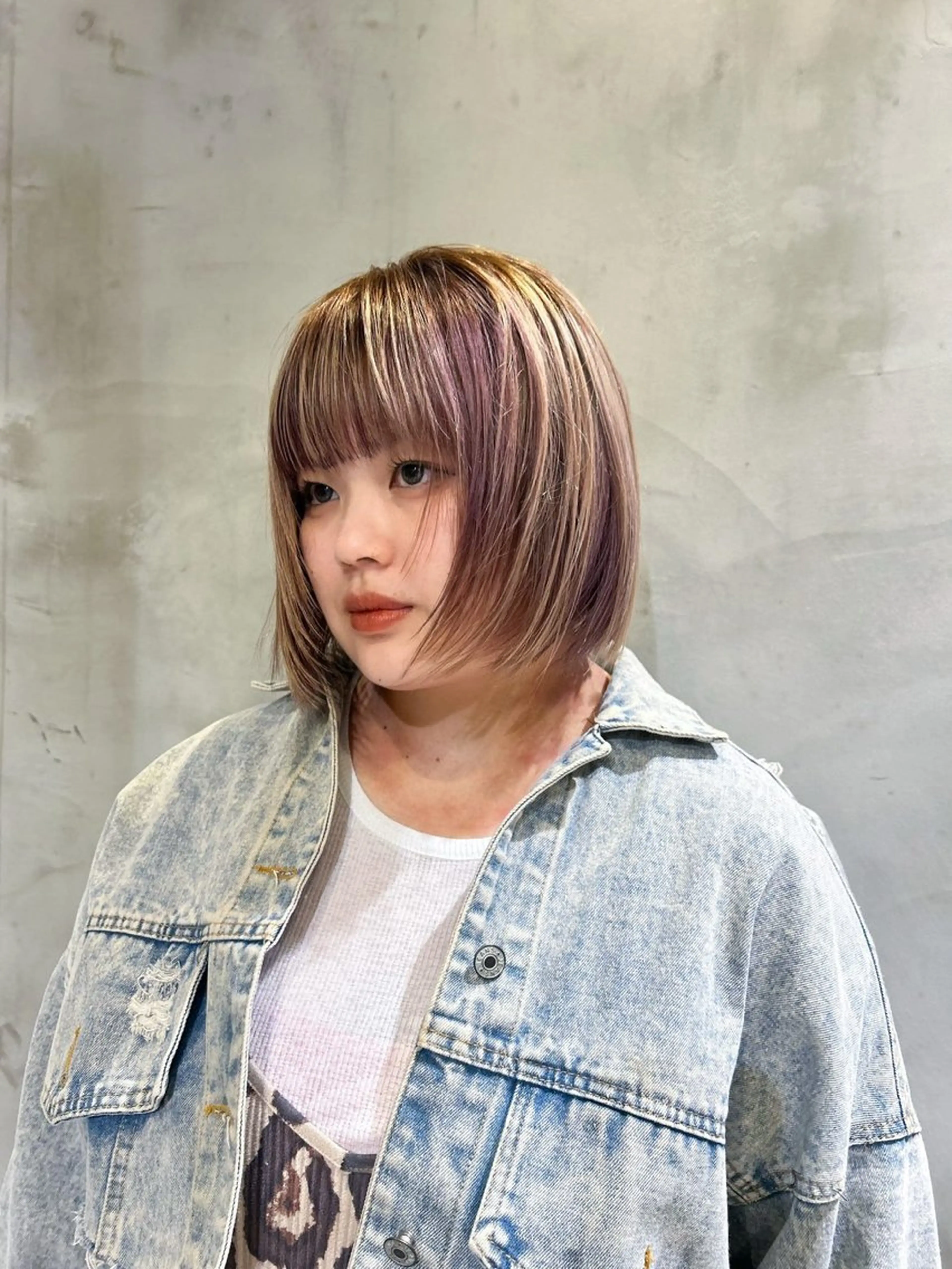 ミディアム ヘアカラー 🐕‍🦺似合わせ 🐕‍🦺akariのヘアスタイル