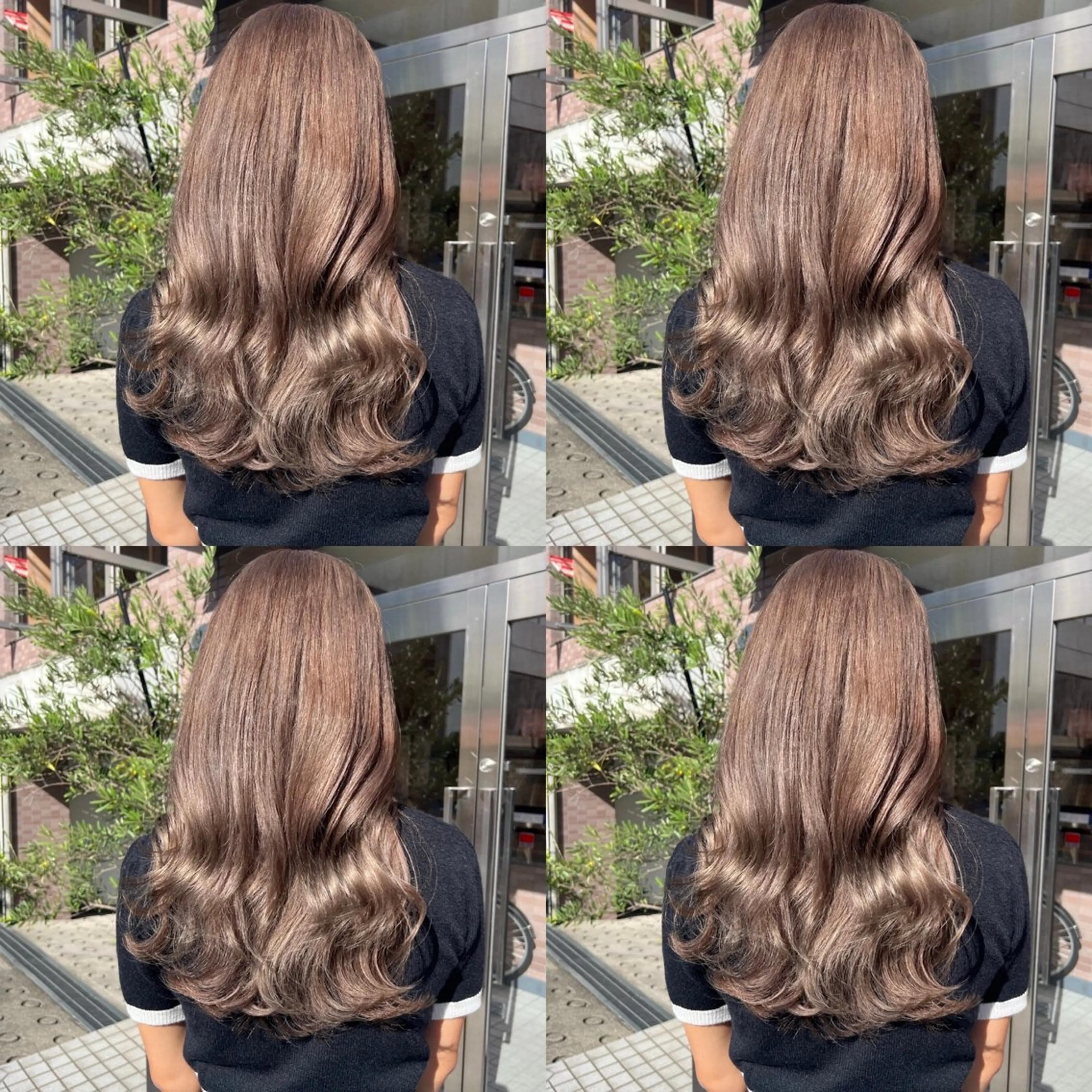 ロング ヘアカラー トリートメント 🎀韓国ヘア/ 髪質改善 このは🎀のヘアスタイル