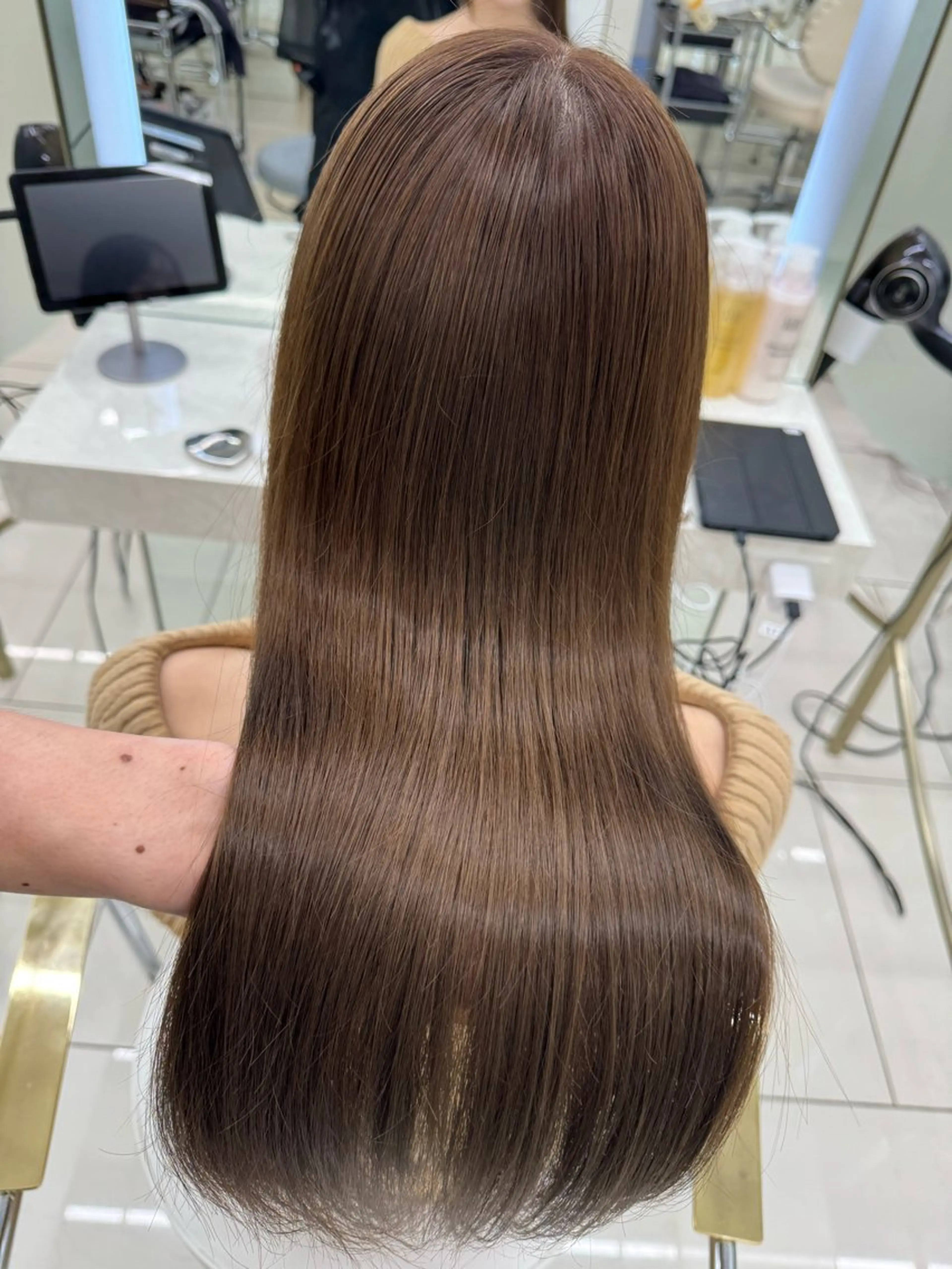 ロング カラー COA GINZA 空也/前髪/顔まわりのヘアスタイル