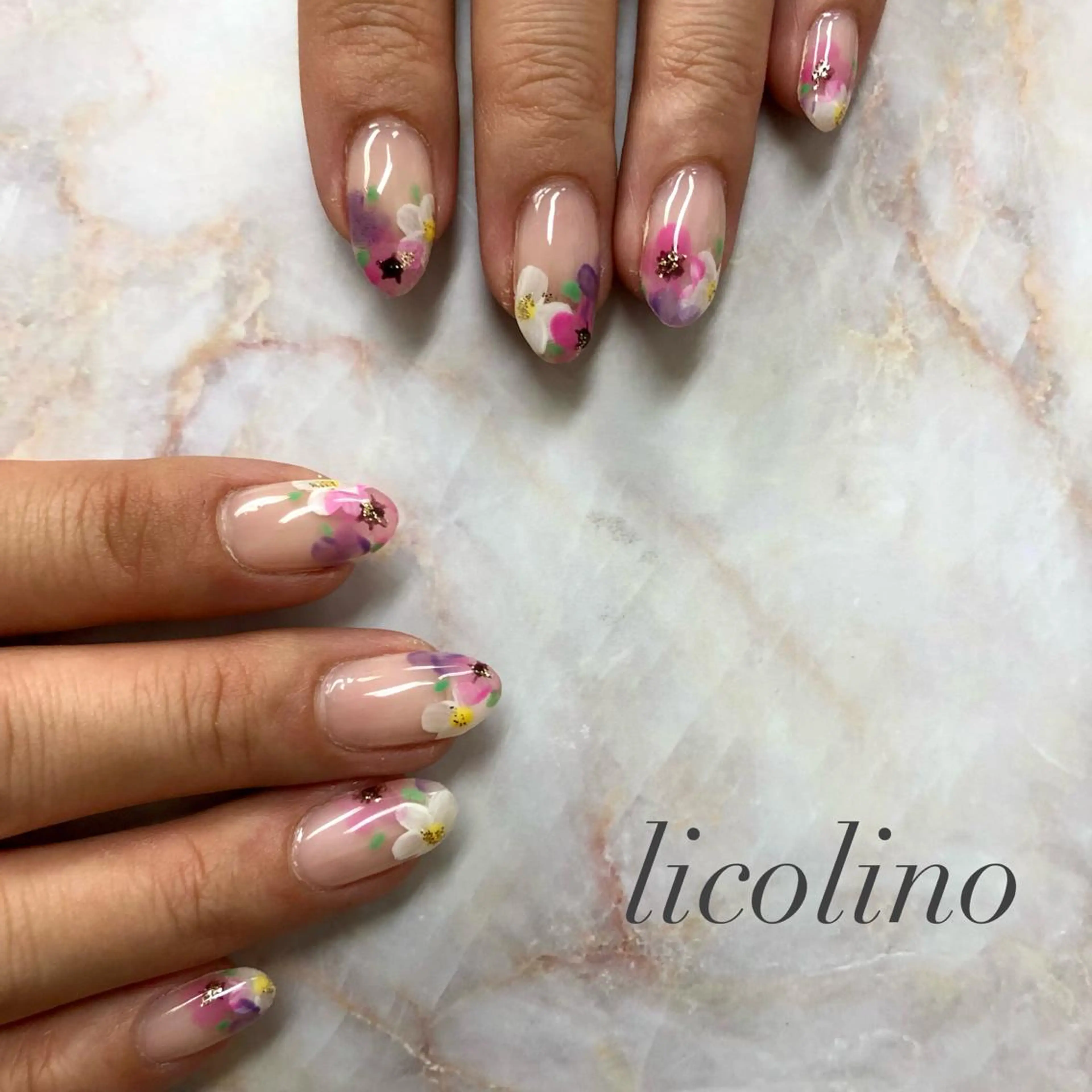 ネイル licolino所属・nailsalon Honeymeのネイルデザイン