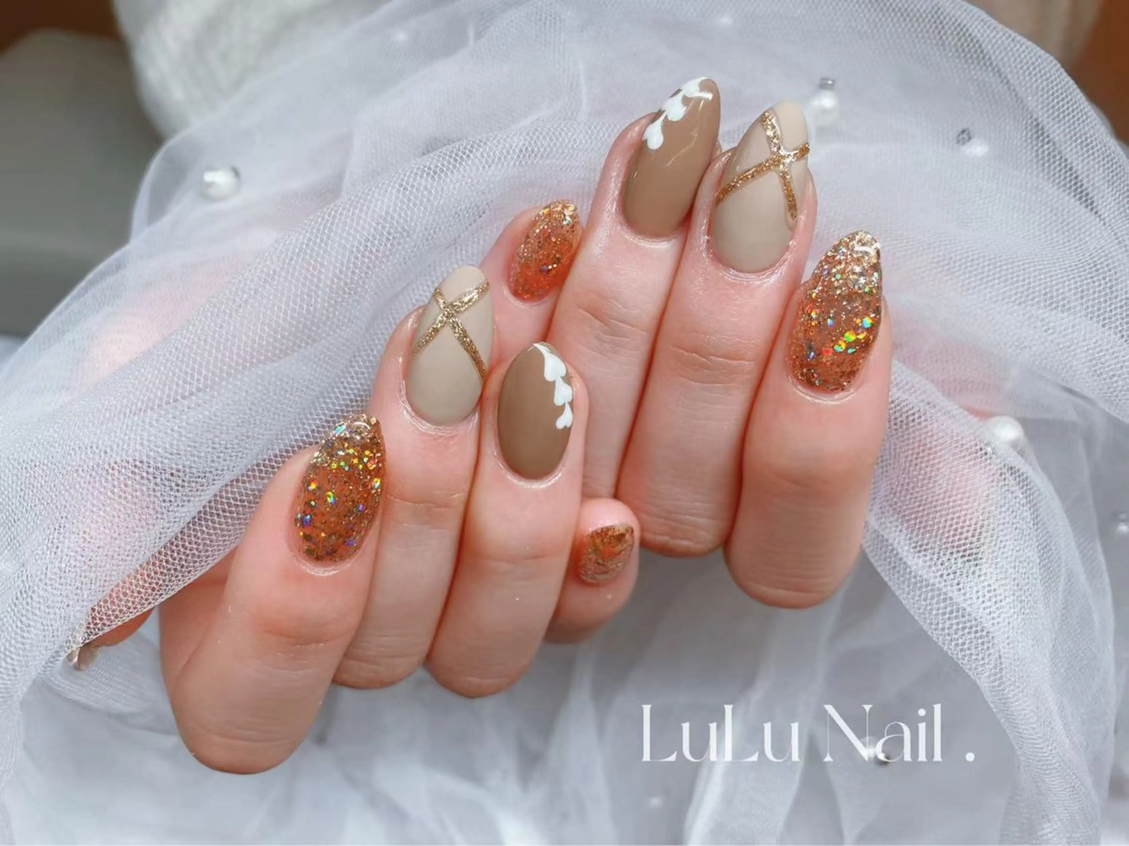 ネイル ハンドネイル LULU Nail salonみどりのネイルデザイン