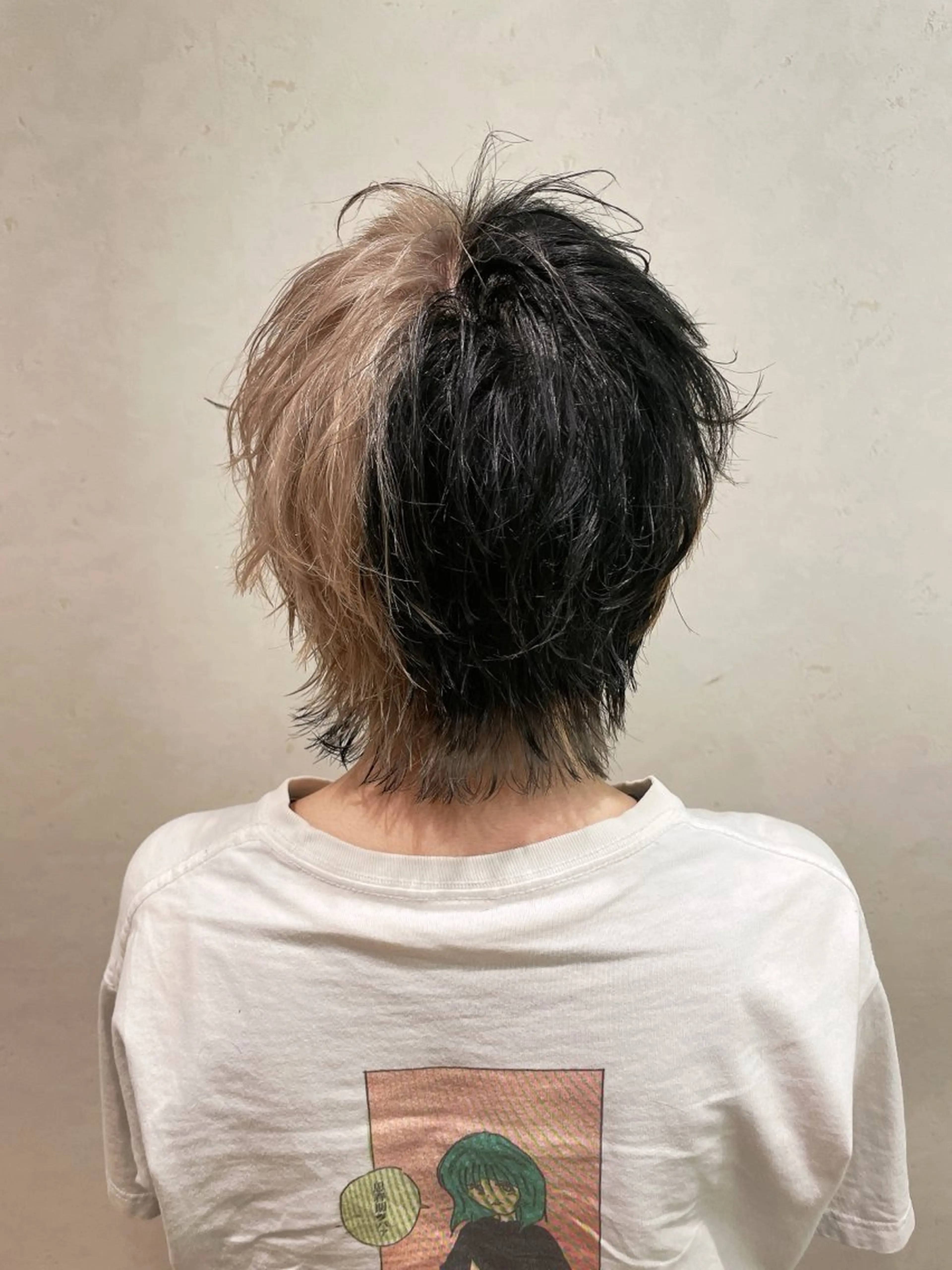 ショート カラー カット ヘアカラー トリートメント 白取 星矢のヘアスタイル
