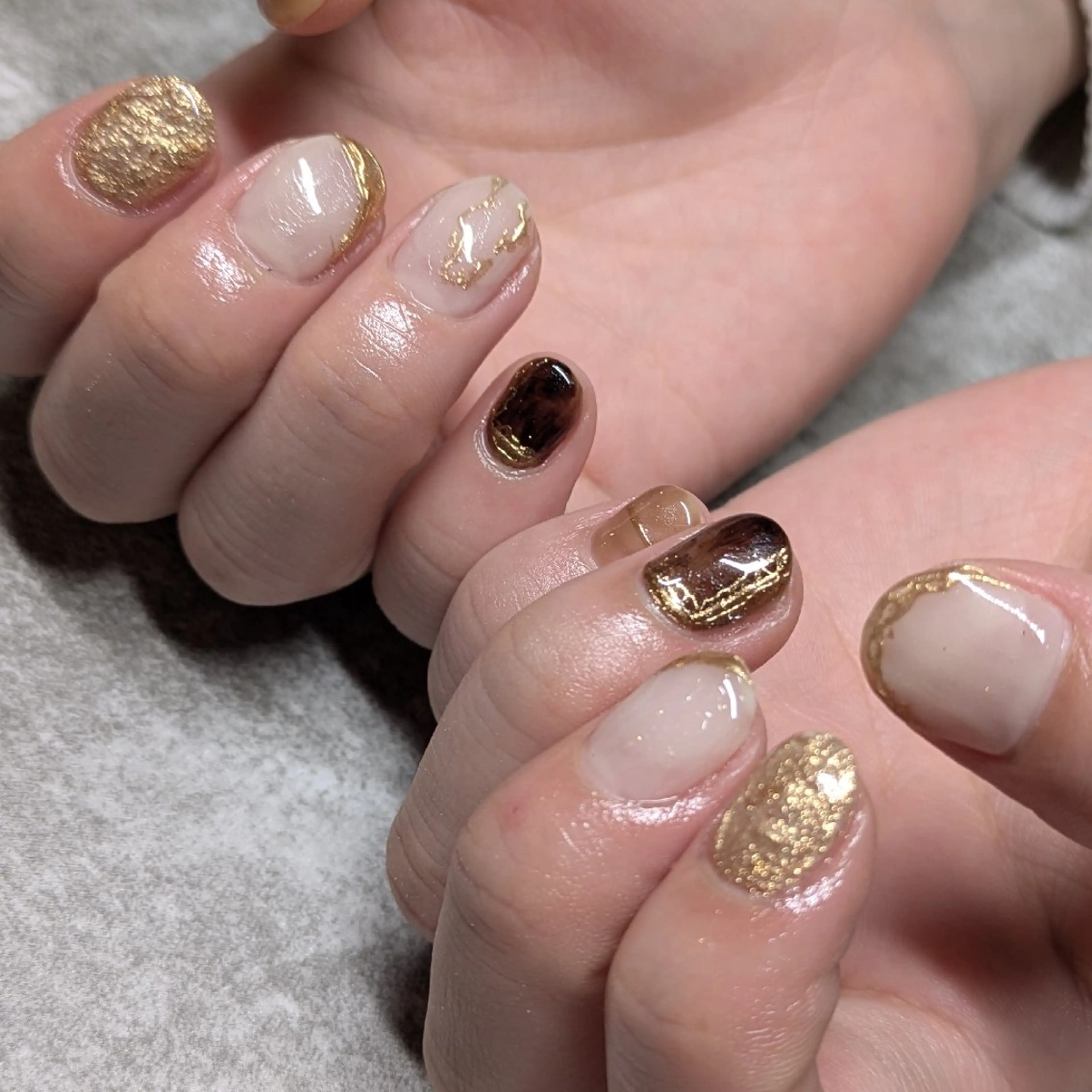 ネイル ニュアンスネイル ニュアンスネイル 【新宿三丁目】AMIのネイルデザイン