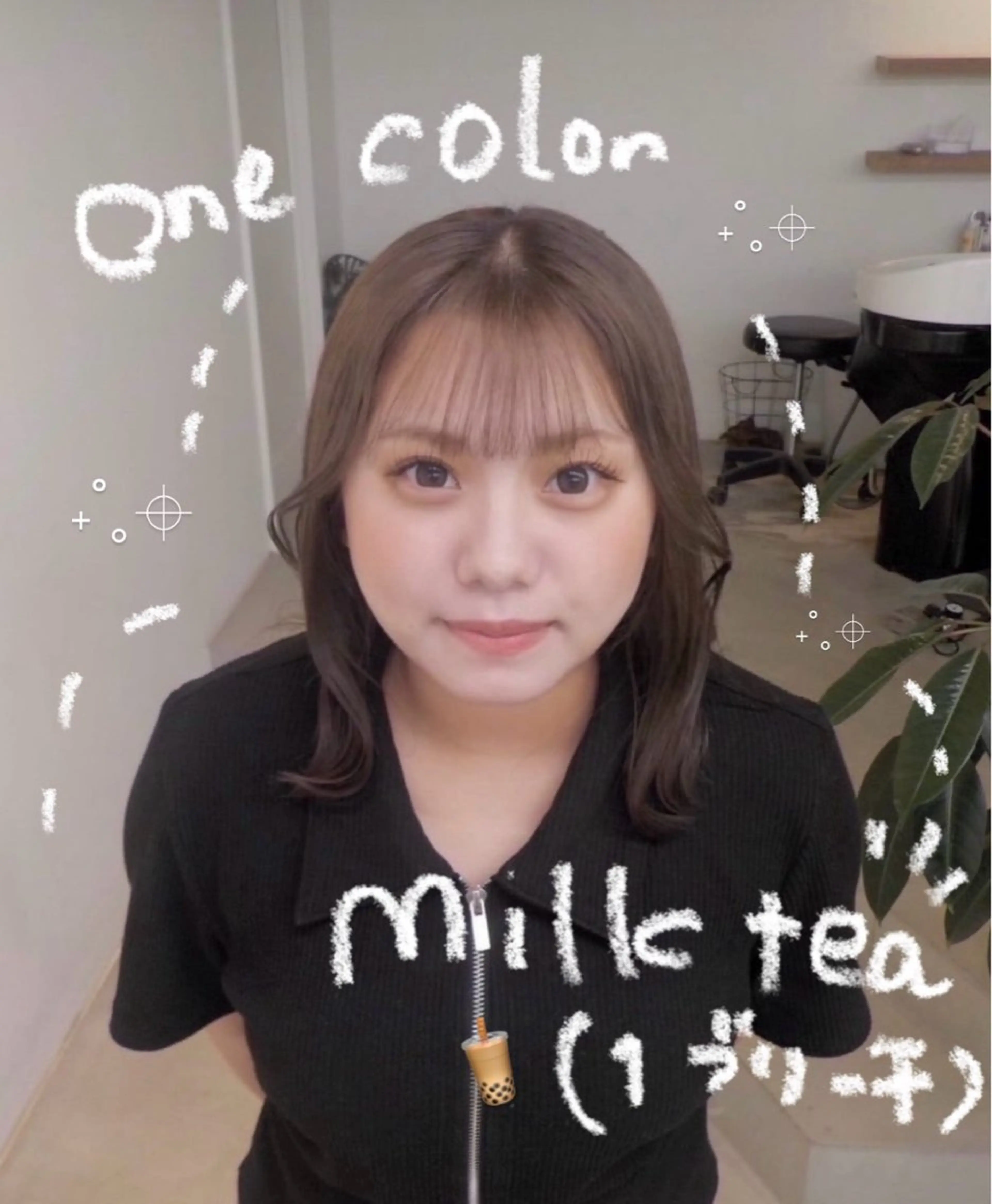 カラー 【sica】 チナのヘアスタイル