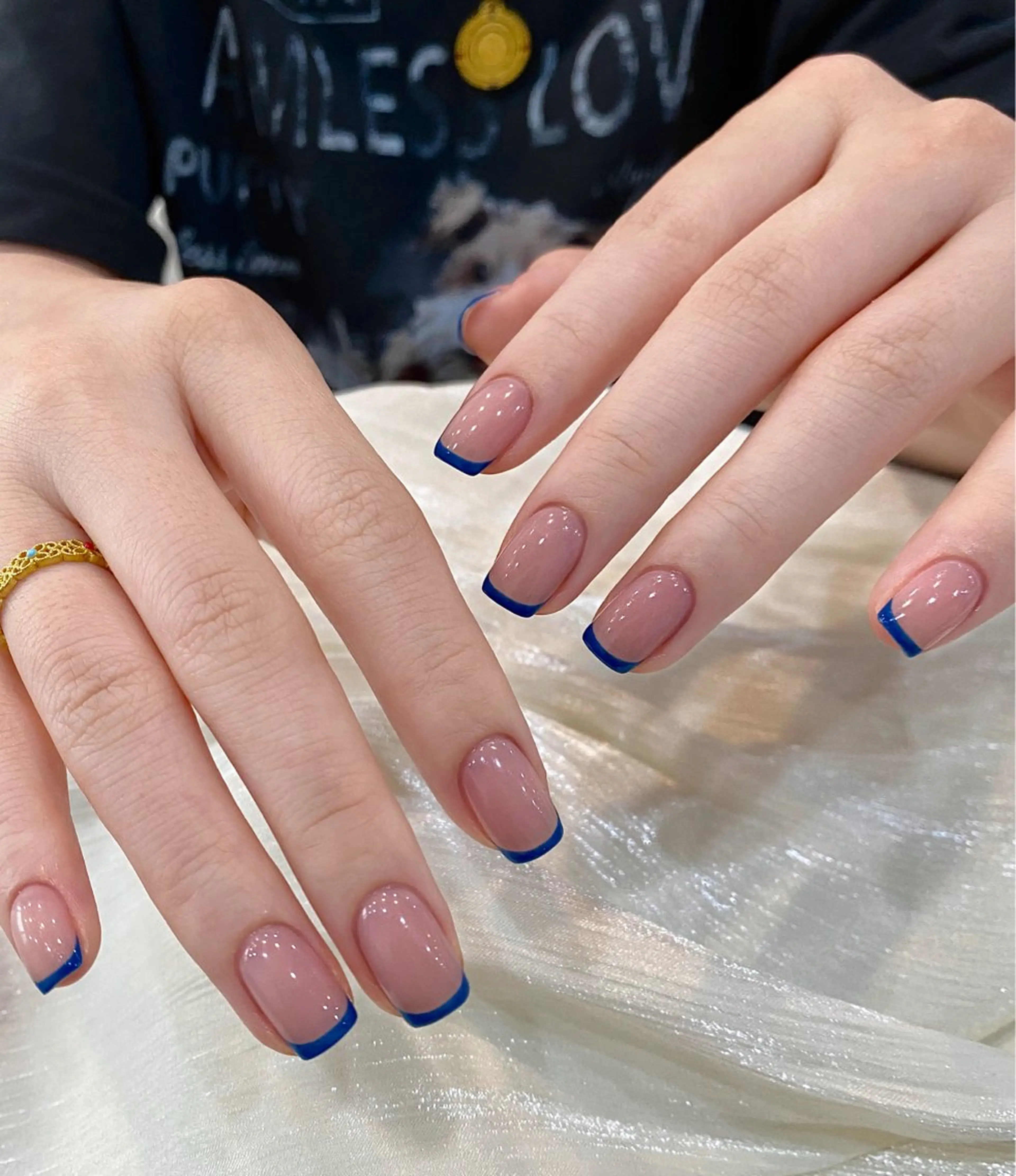 ネイル フレンチネイル ジェルネイル ハンドネイル MIYUKI Salonのネイルデザイン