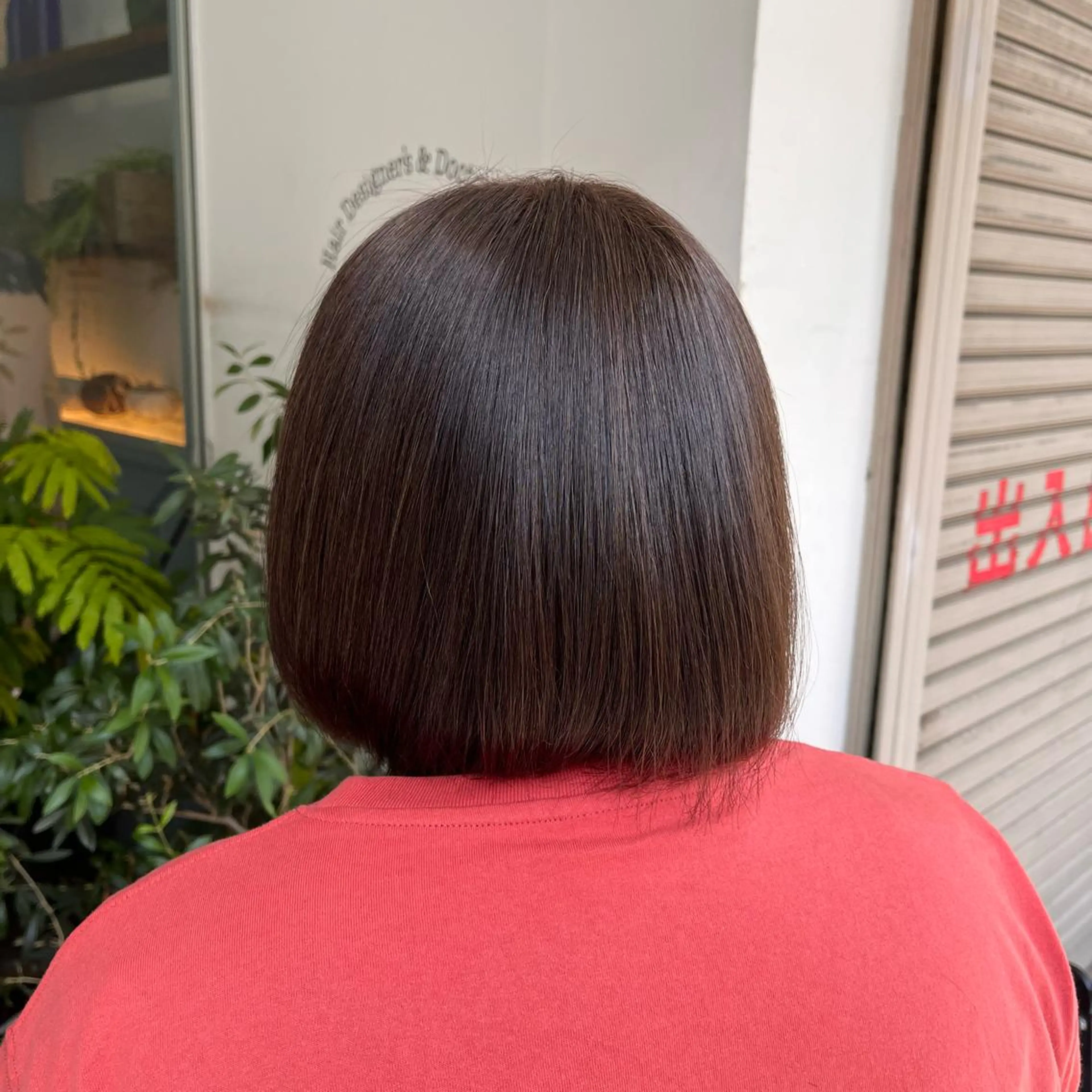 ショート カラー ヘッドスパ よしだ しおりのヘアスタイル
