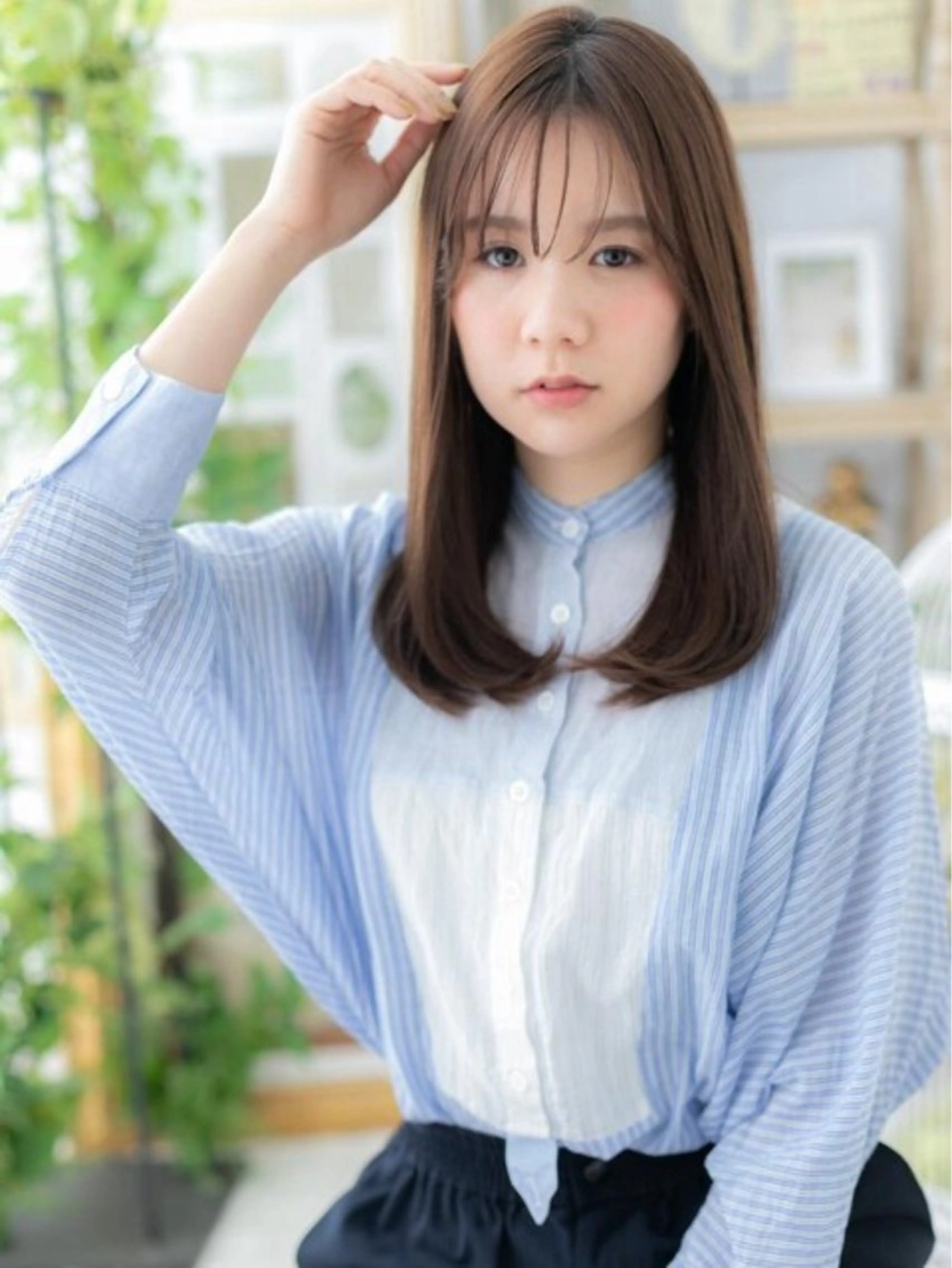 デザインカット➕ワンカールストレート［ナチュラルにボリュームを抑え、毛先クルっと👌］23980円→6380円の写真