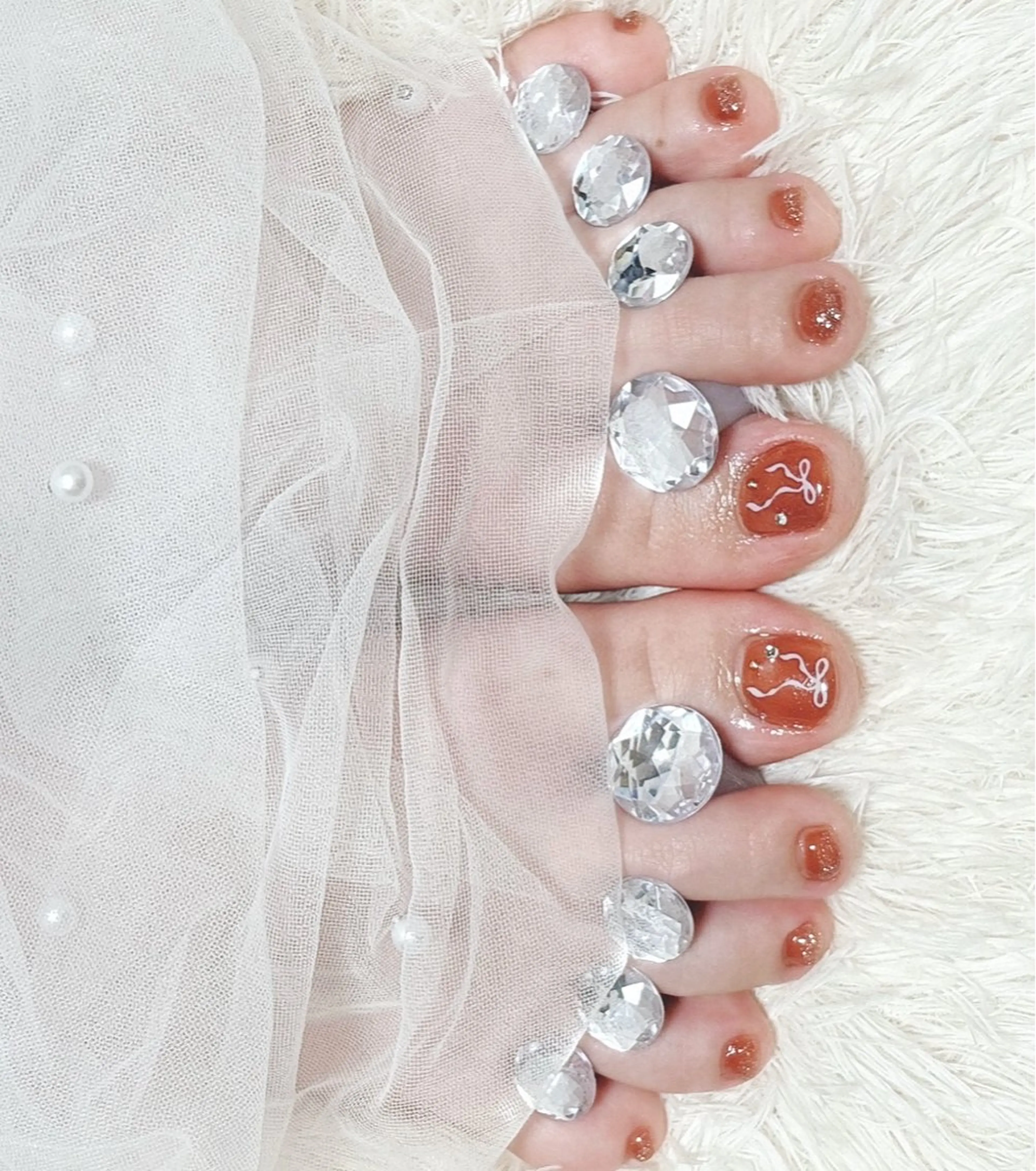 ネイル フットネイル フットネイル nail salon はるりのネイルデザイン
