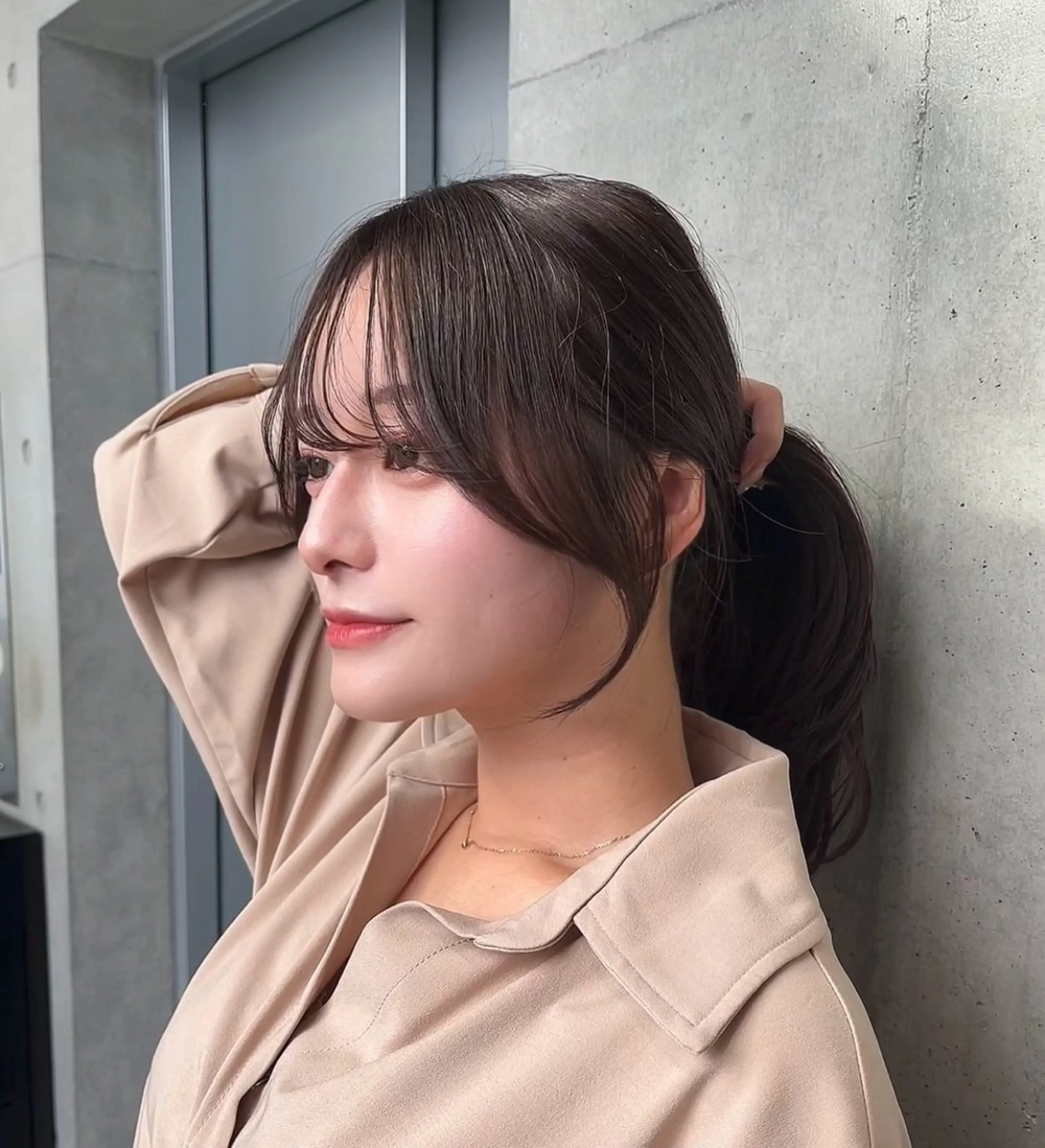 セミロング カラー カット ヘアカラー トリートメント 🌫️大人韓国ヘア 🌫️naoyaのヘアスタイル
