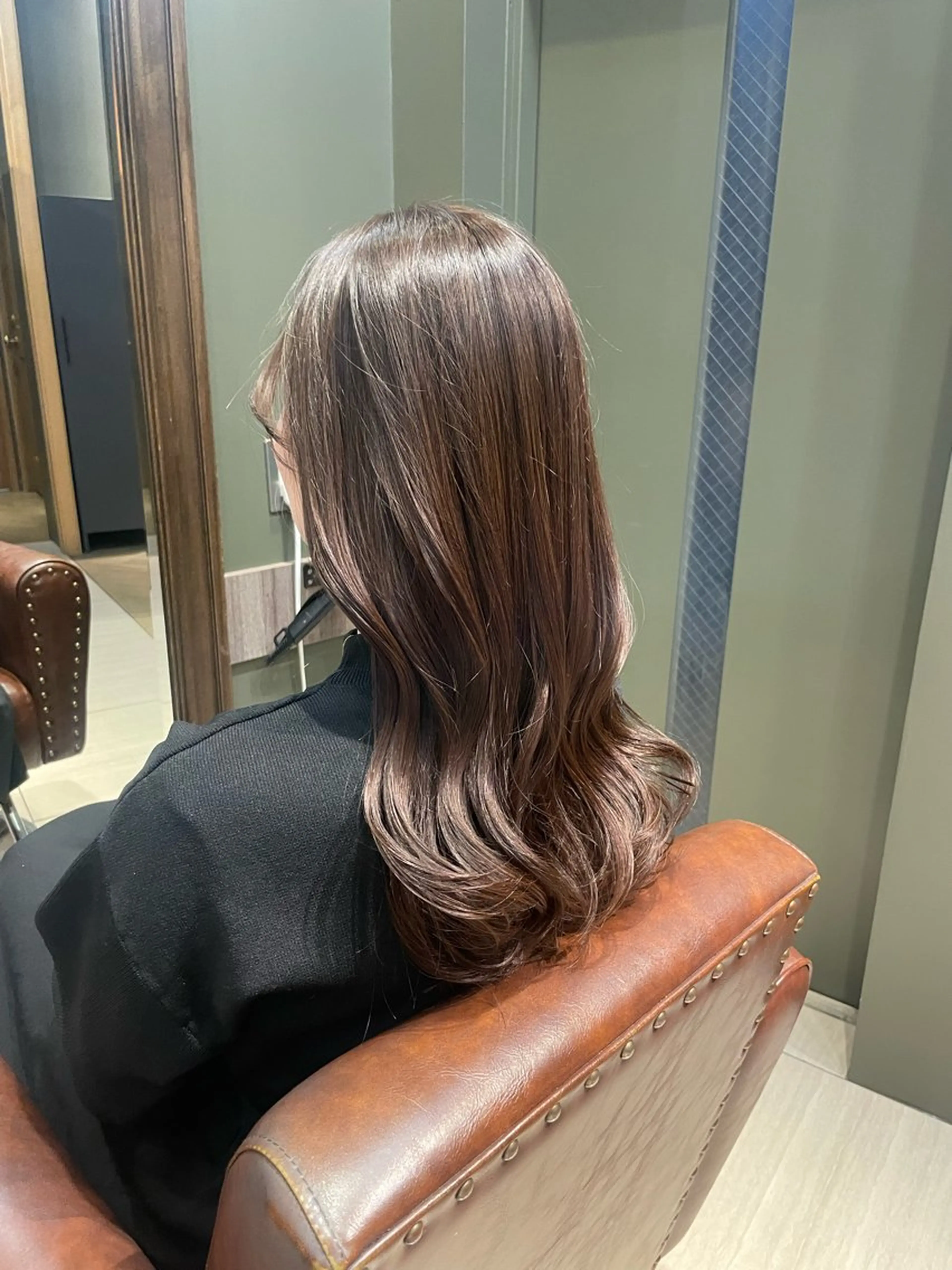 ロング カラー カット ヘアカラー トリートメント 今村 南穂のヘアスタイル