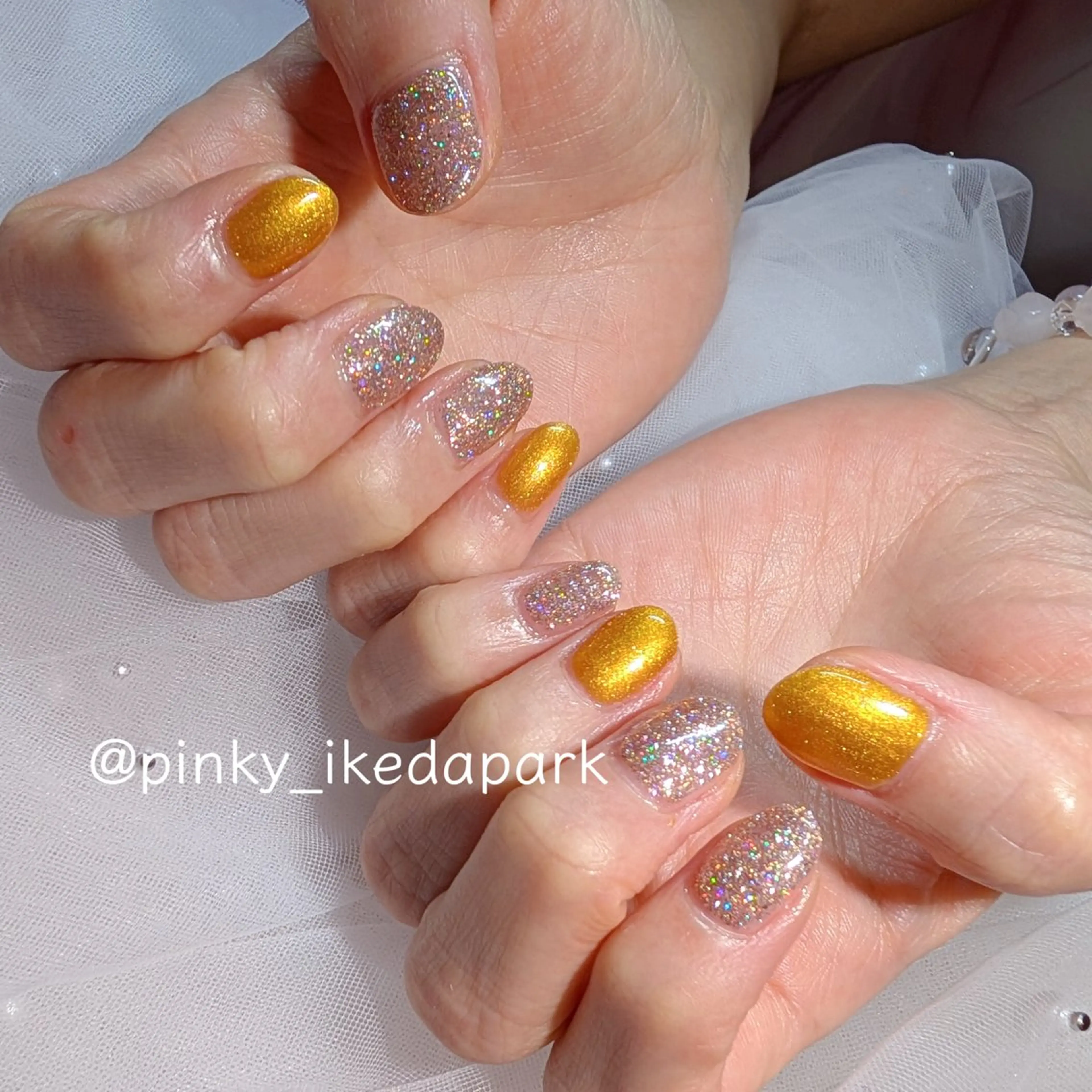 ネイル ハンドネイル PINKY nail所属・ピンキー 池田公園店のネイルデザイン