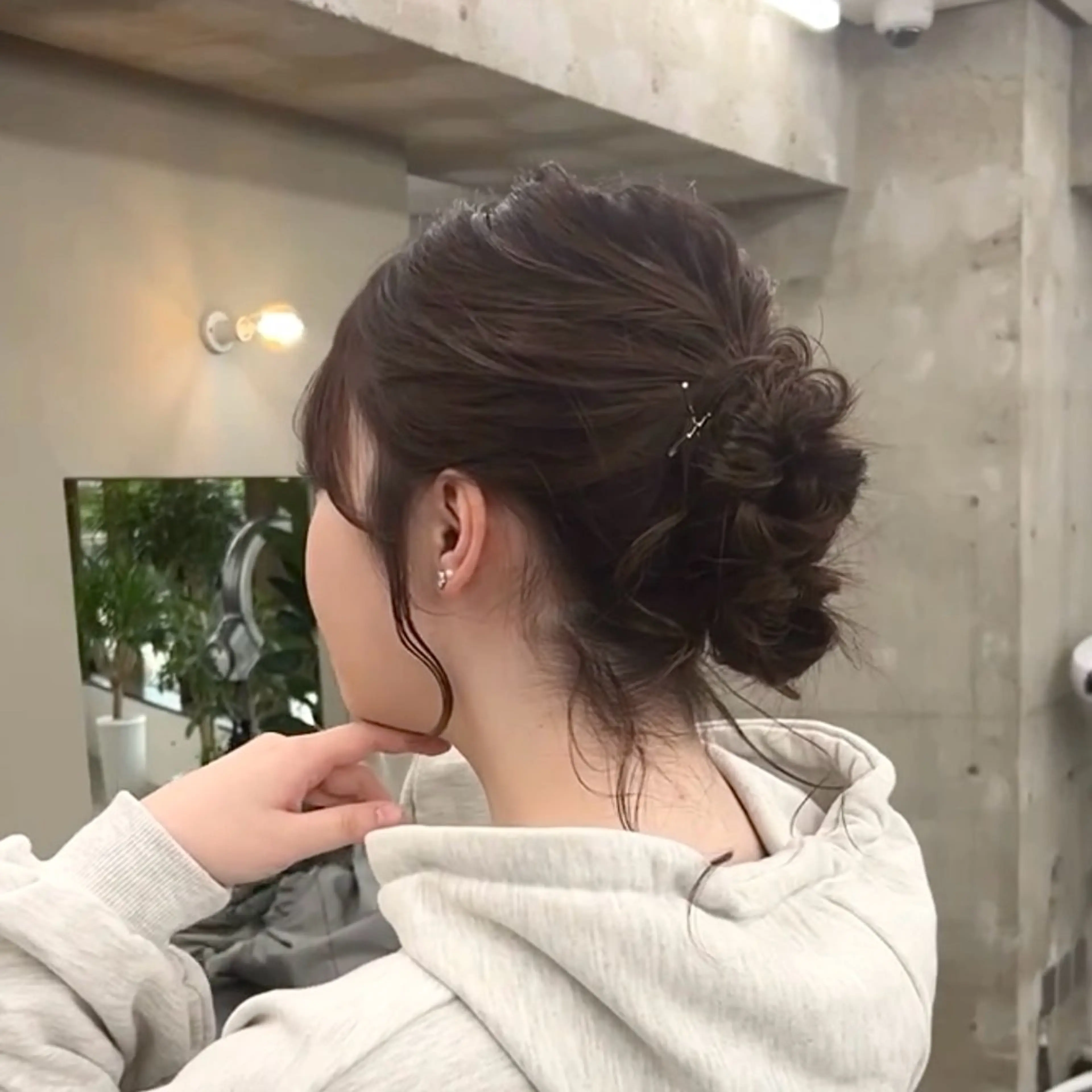 ヘアアレンジ 🦋透明感カラー/ 寒色カラー/Risaのヘアスタイル