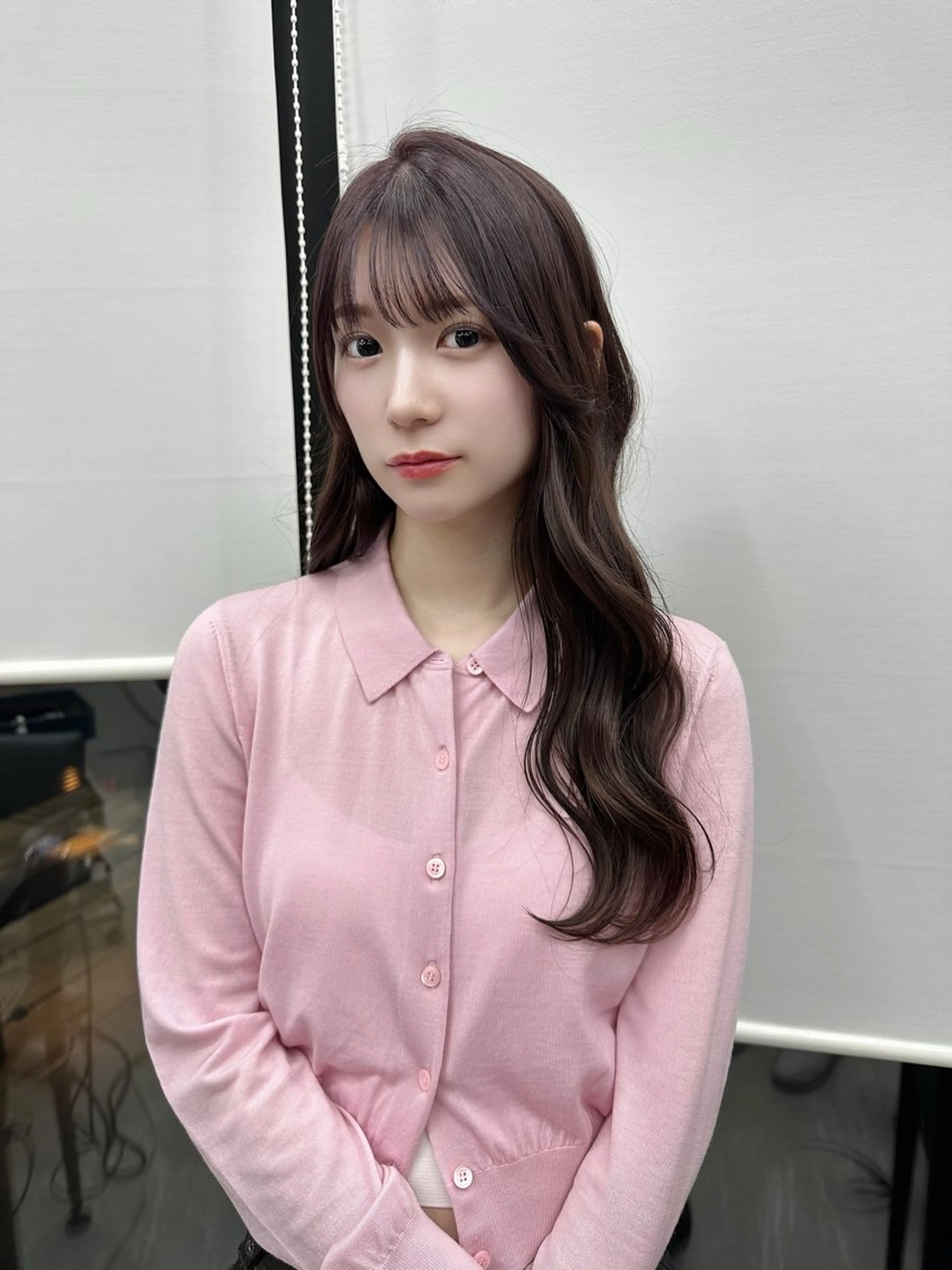 ロング ロングレイヤー くびれヘア 顔まわりレイヤー 韓国風ヘア レイヤーカット カット ヘアカラー トリートメント 韓国風/ワンホンヘア 髪質改善/MaCoのヘアスタイル
