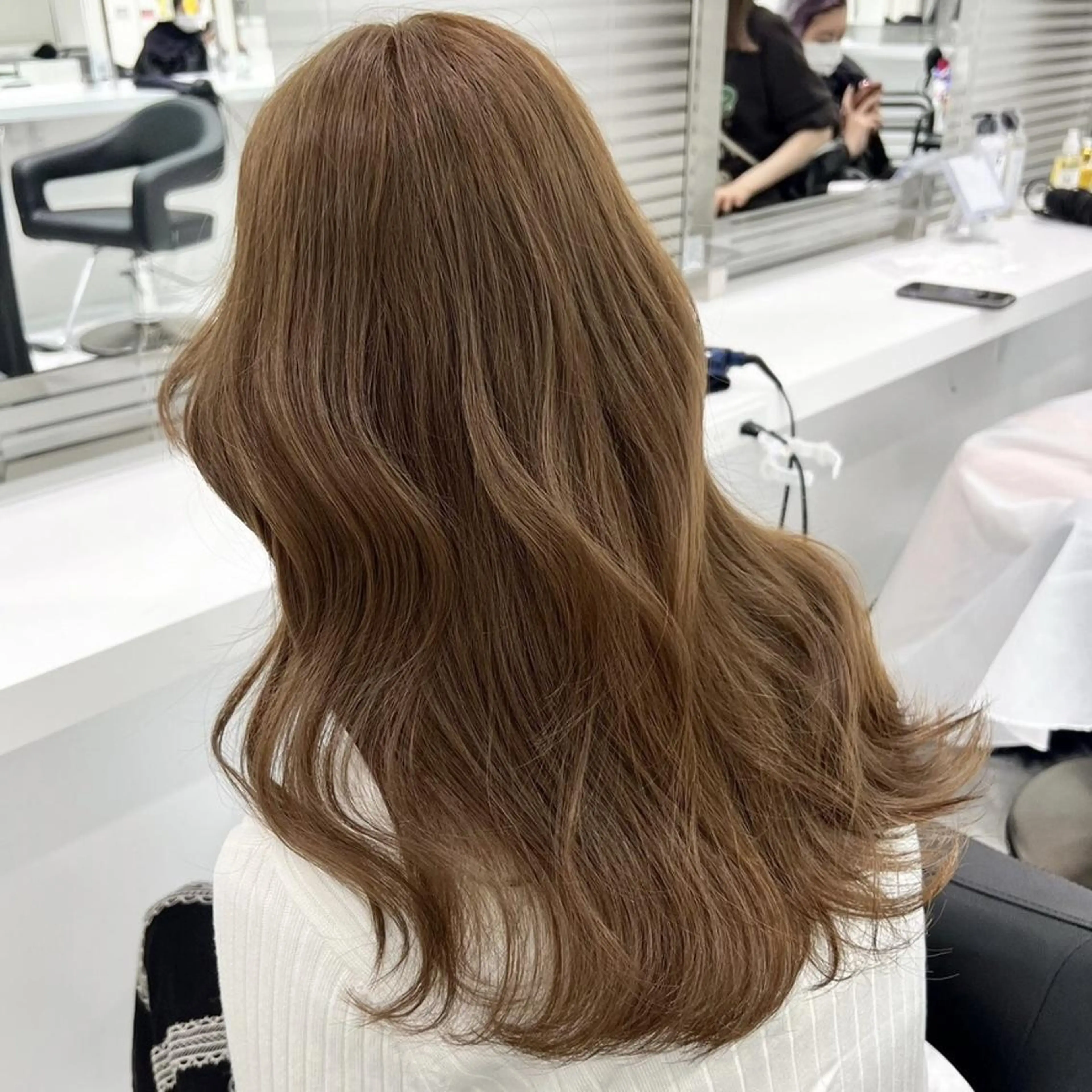 カラー 可愛いベージュヘア 🐿️えびけんのヘアスタイル