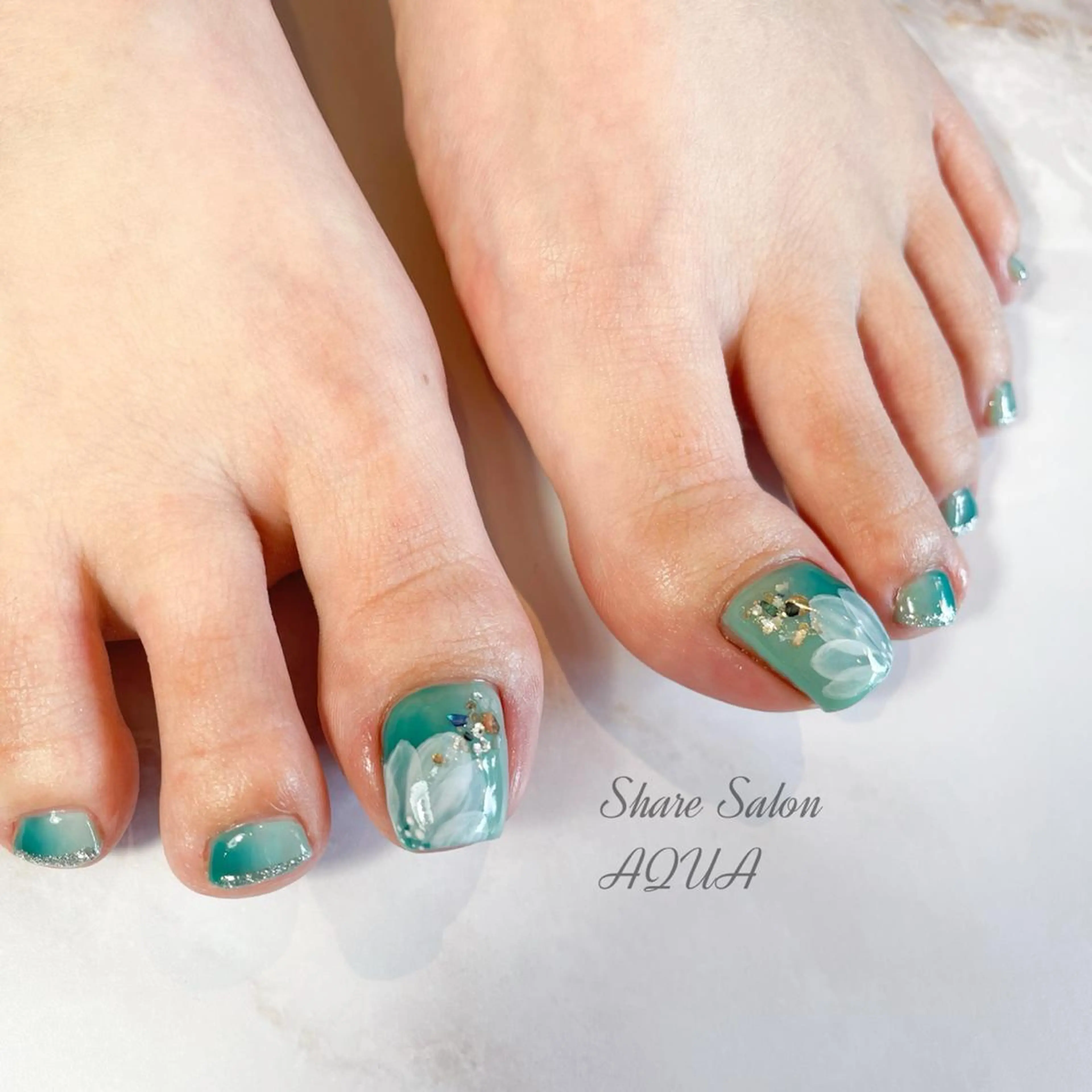 ネイル Share Salon AQUA所属・n. ayakaのネイルデザイン